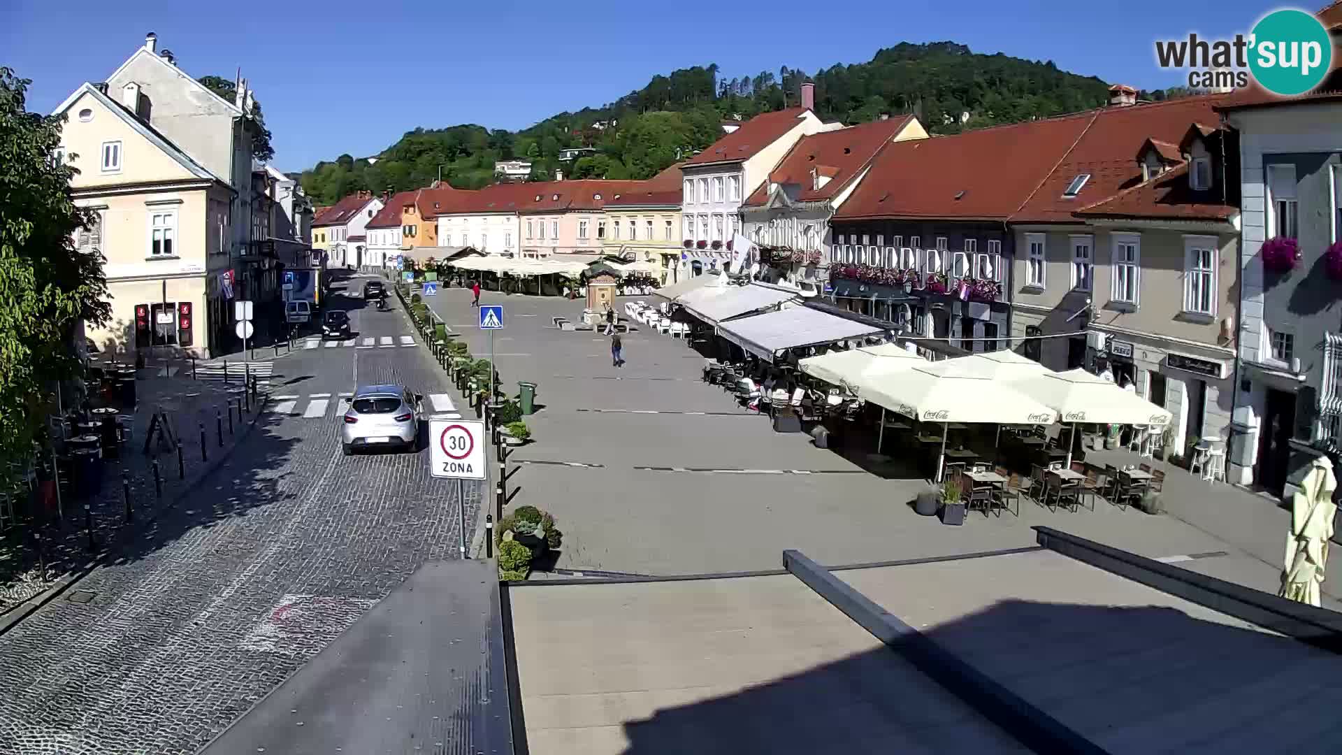 Samobor – Piazza centrale dedicata a re Tomislav