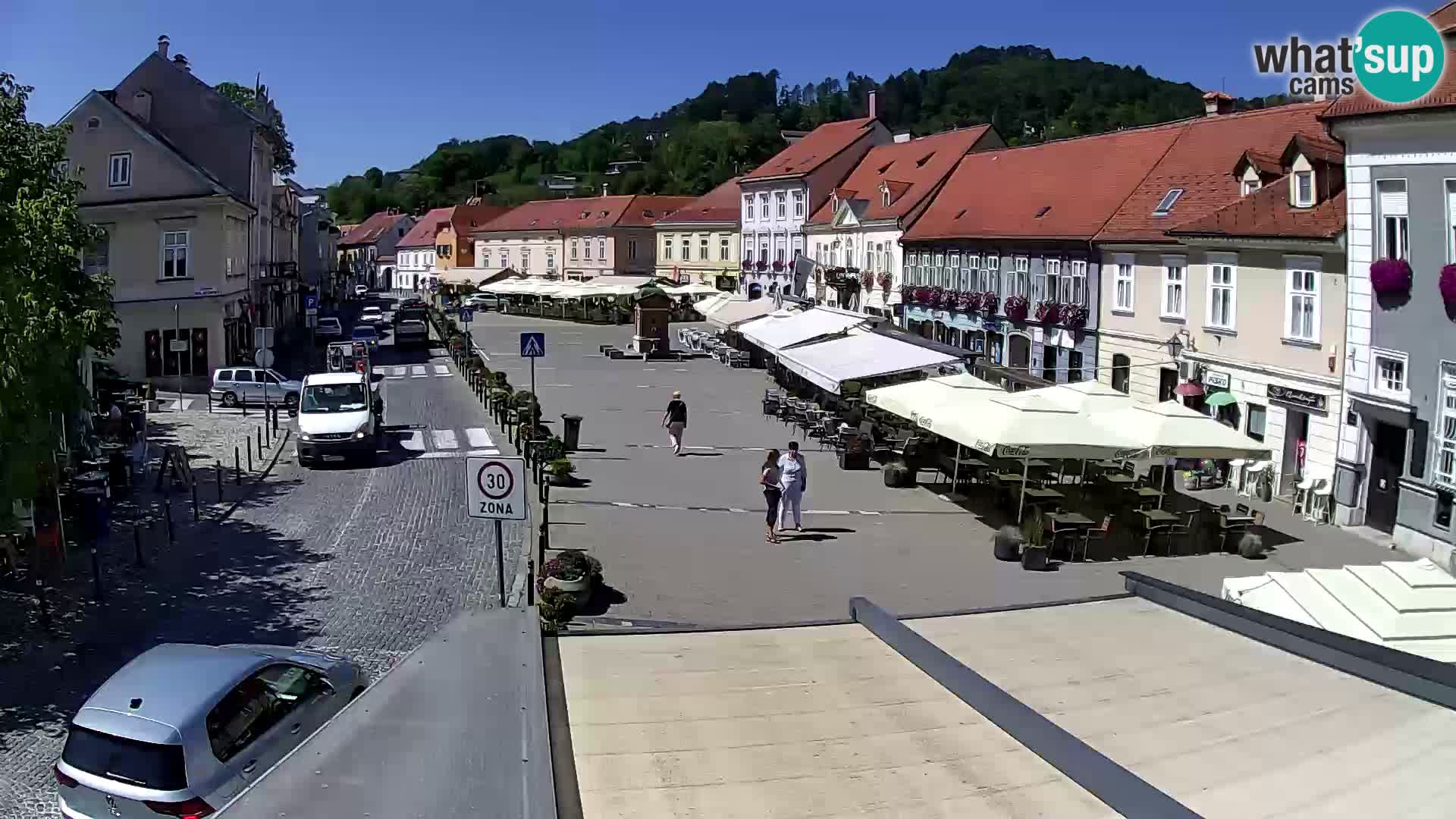 Samobor – Piazza centrale dedicata a re Tomislav