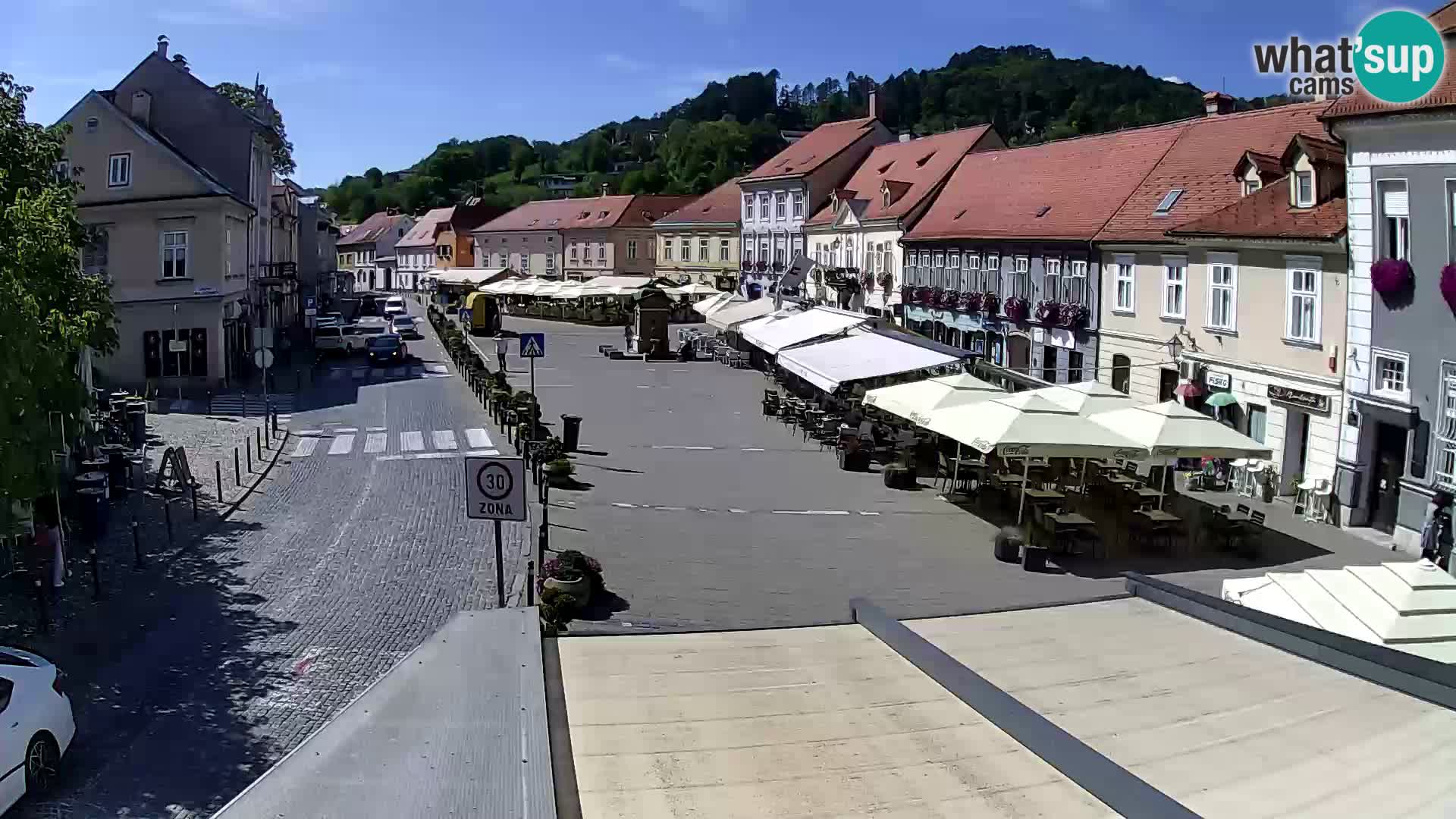 Samobor – Main square dedicated to King Tomislav