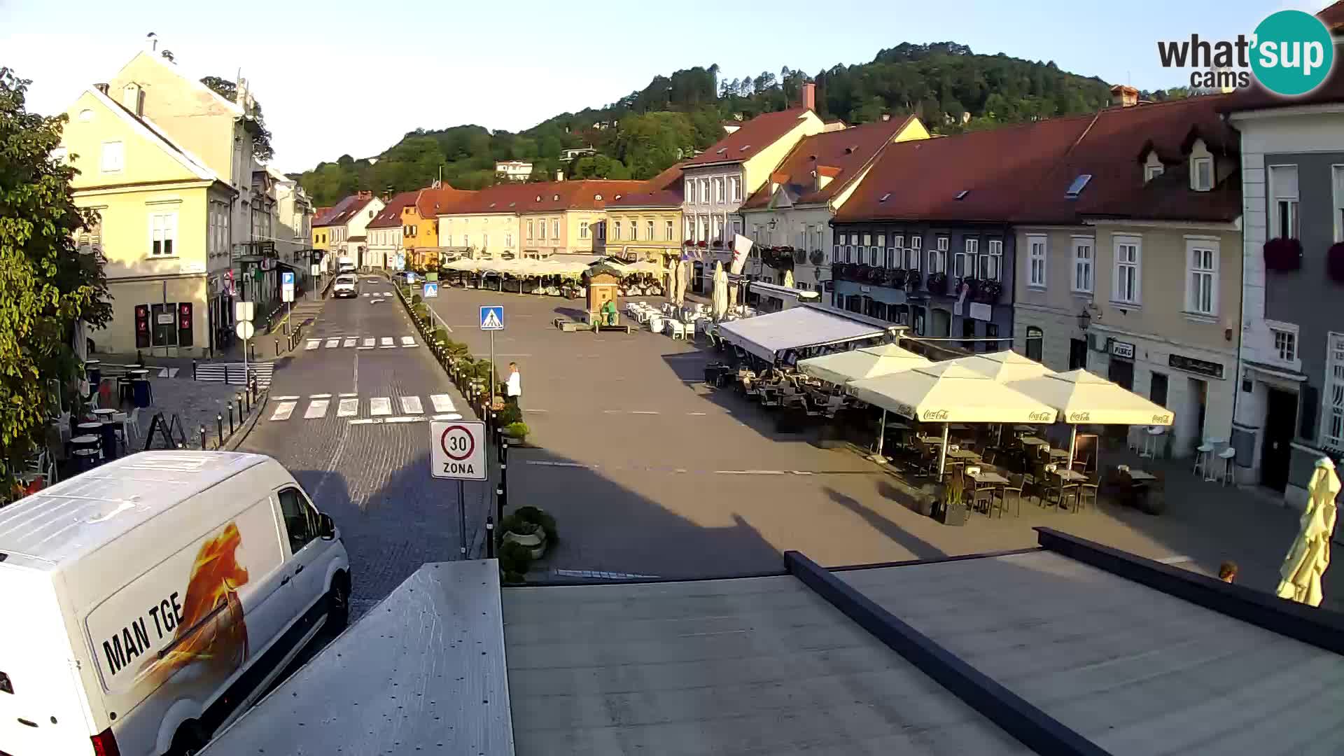 Samobor – Zentralen Platz von König Tomislav gewidmet