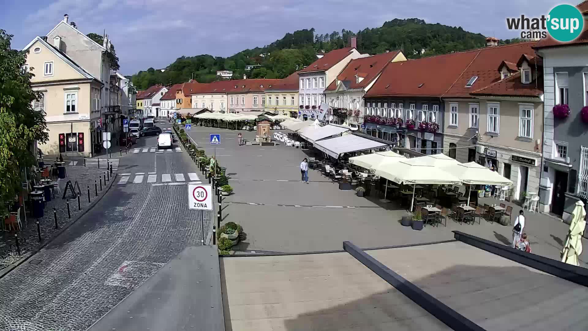Samobor – Plaza central dedicado al rey Tomislav
