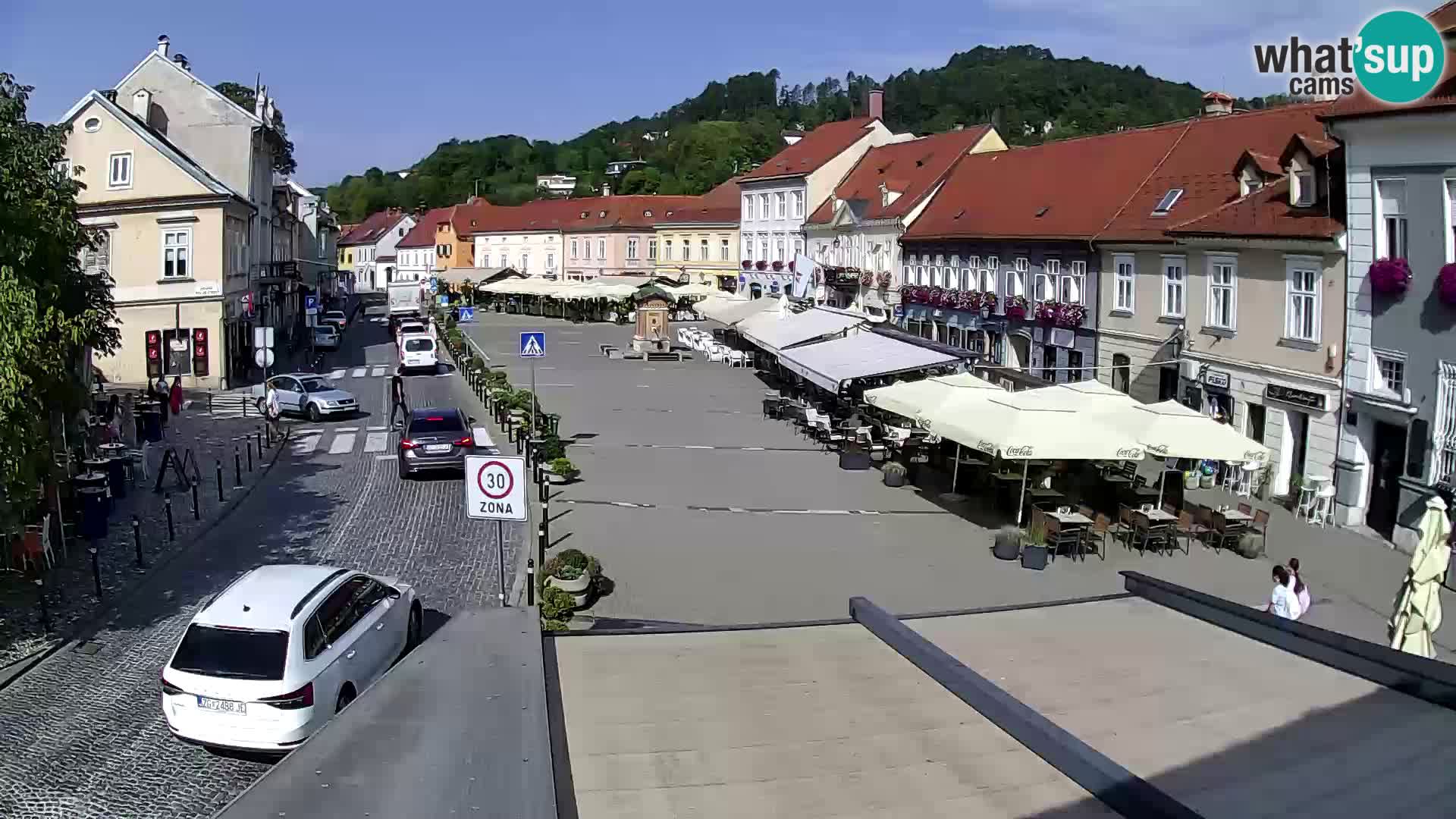 Samobor – Piazza centrale dedicata a re Tomislav