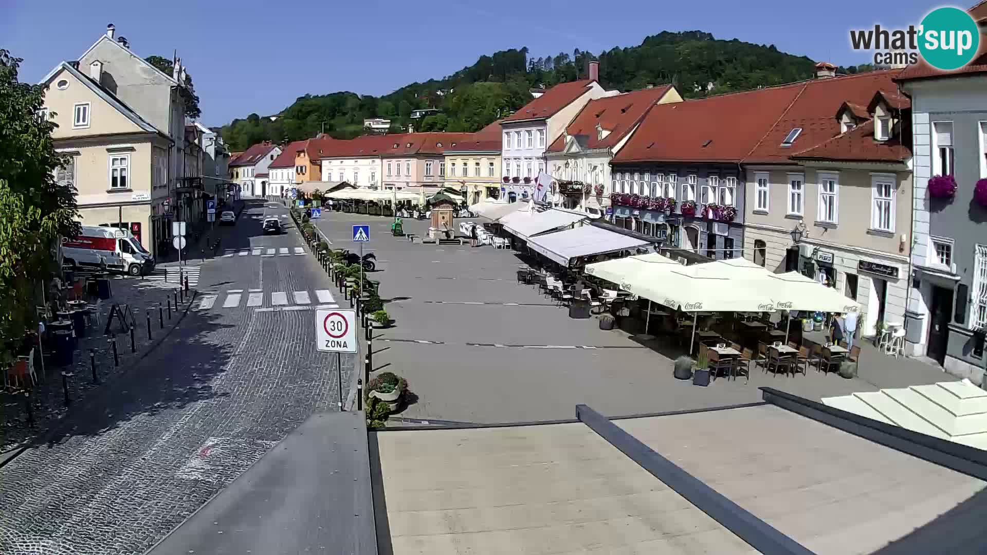 Samobor – Zentralen Platz von König Tomislav gewidmet