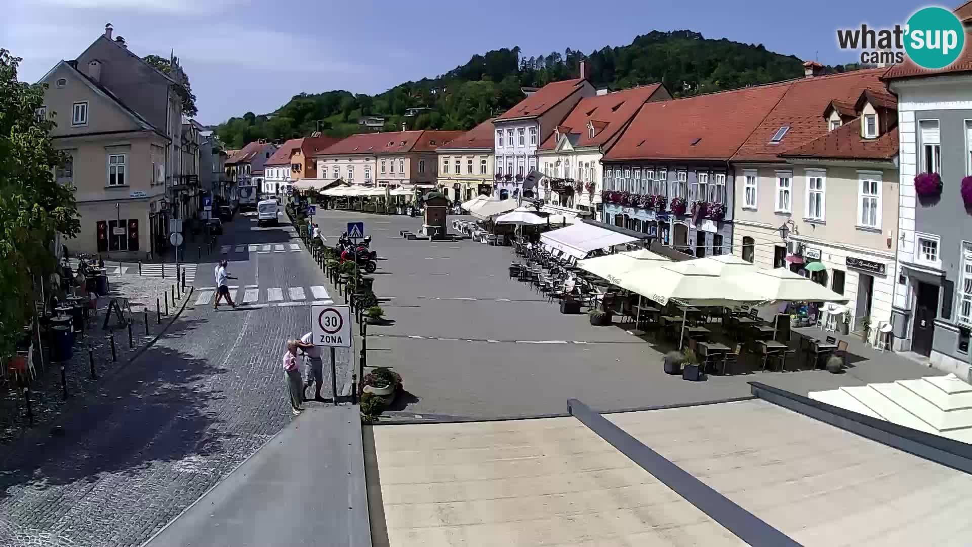 Samobor – Plaza central dedicado al rey Tomislav