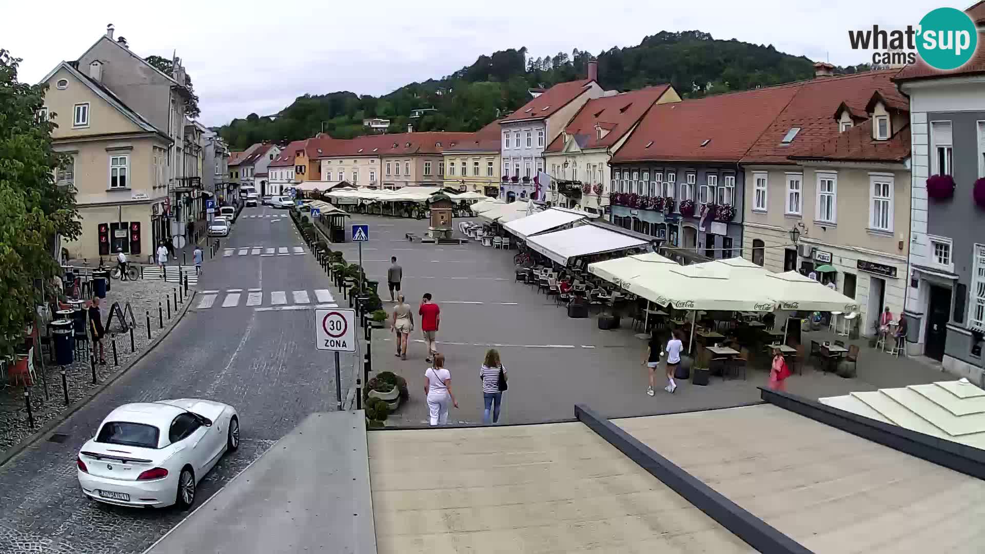 Samobor – Zentralen Platz von König Tomislav gewidmet
