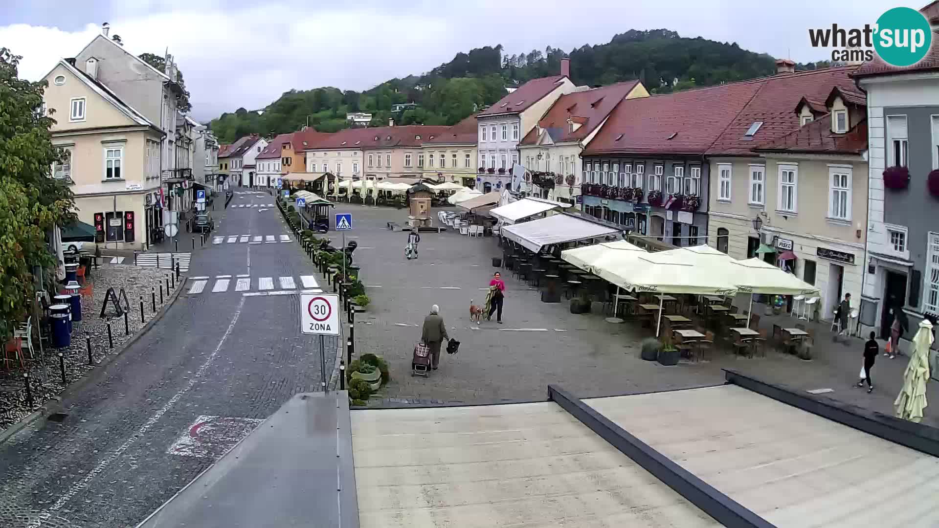Samobor – Plaza central dedicado al rey Tomislav