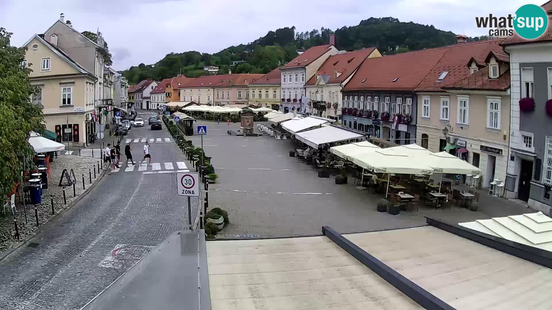 Samobor – Piazza centrale dedicata a re Tomislav