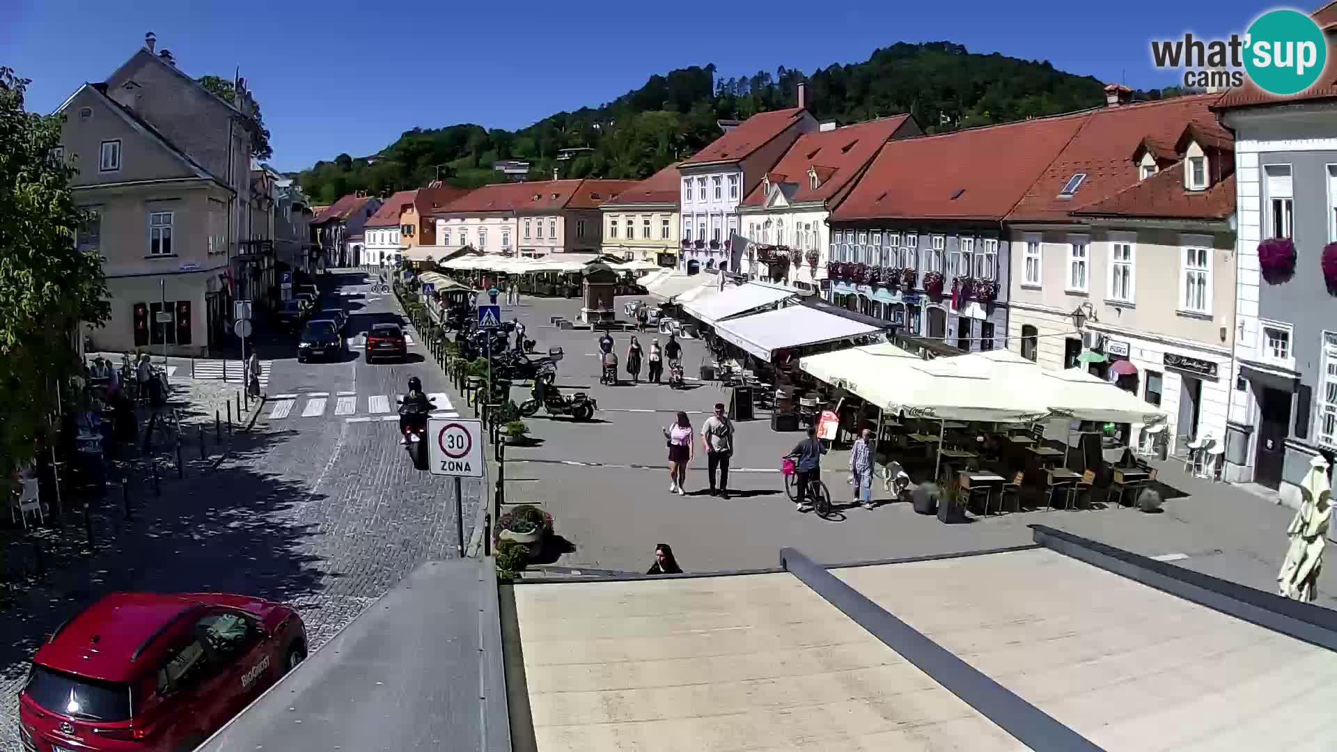 Samobor – Plaza central dedicado al rey Tomislav