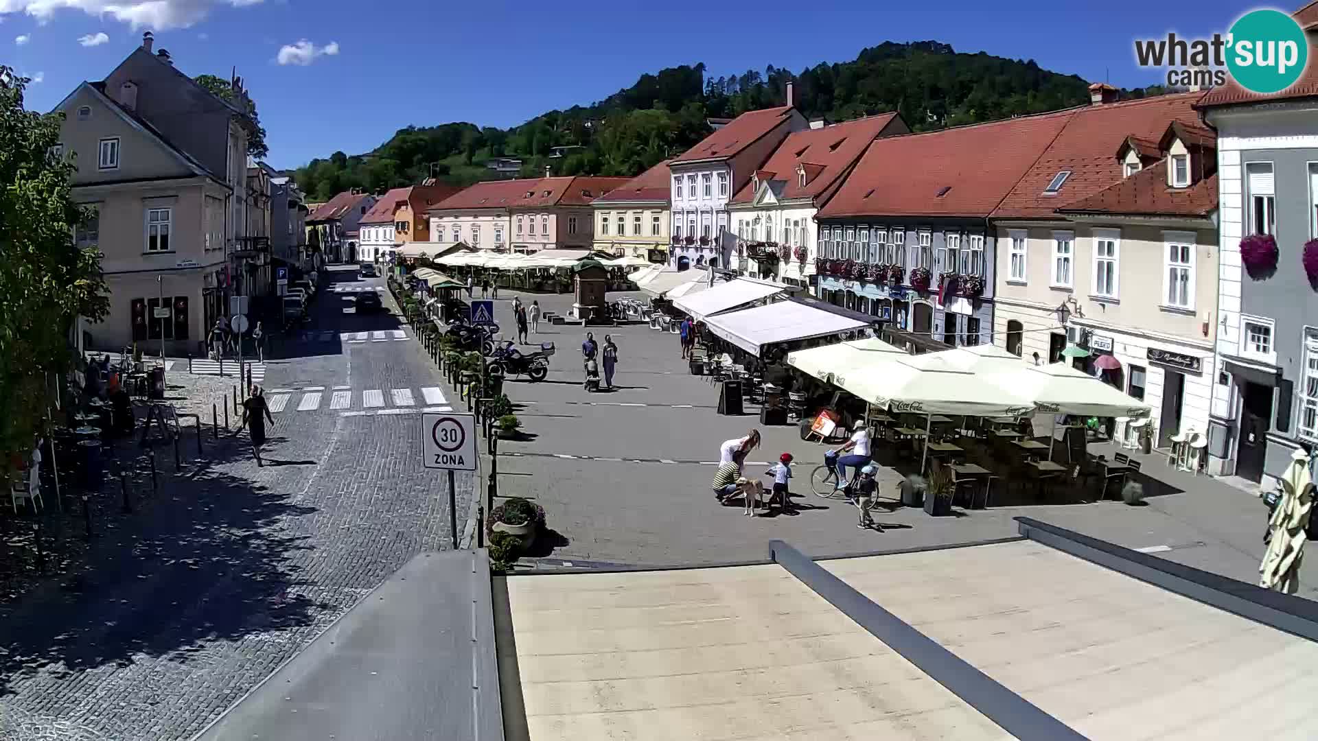 Samobor – Piazza centrale dedicata a re Tomislav