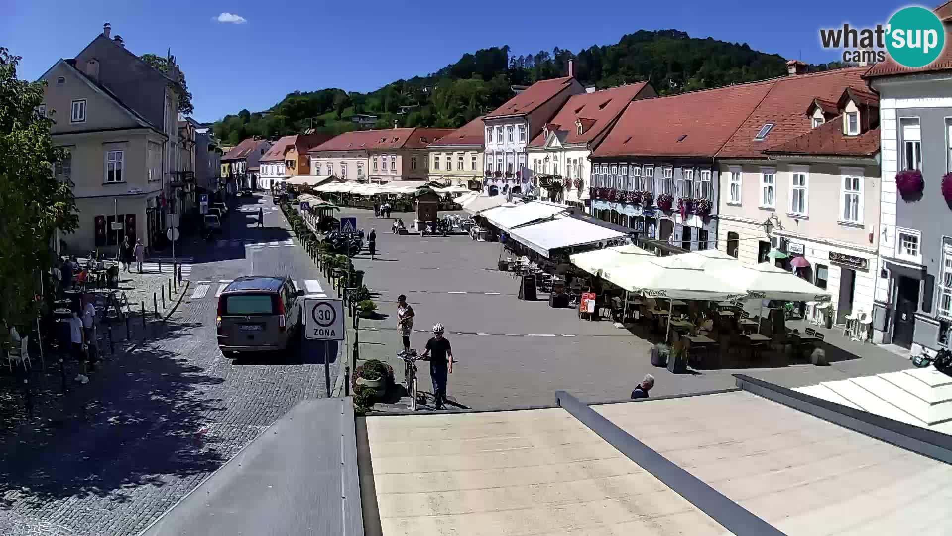 Samobor – Zentralen Platz von König Tomislav gewidmet