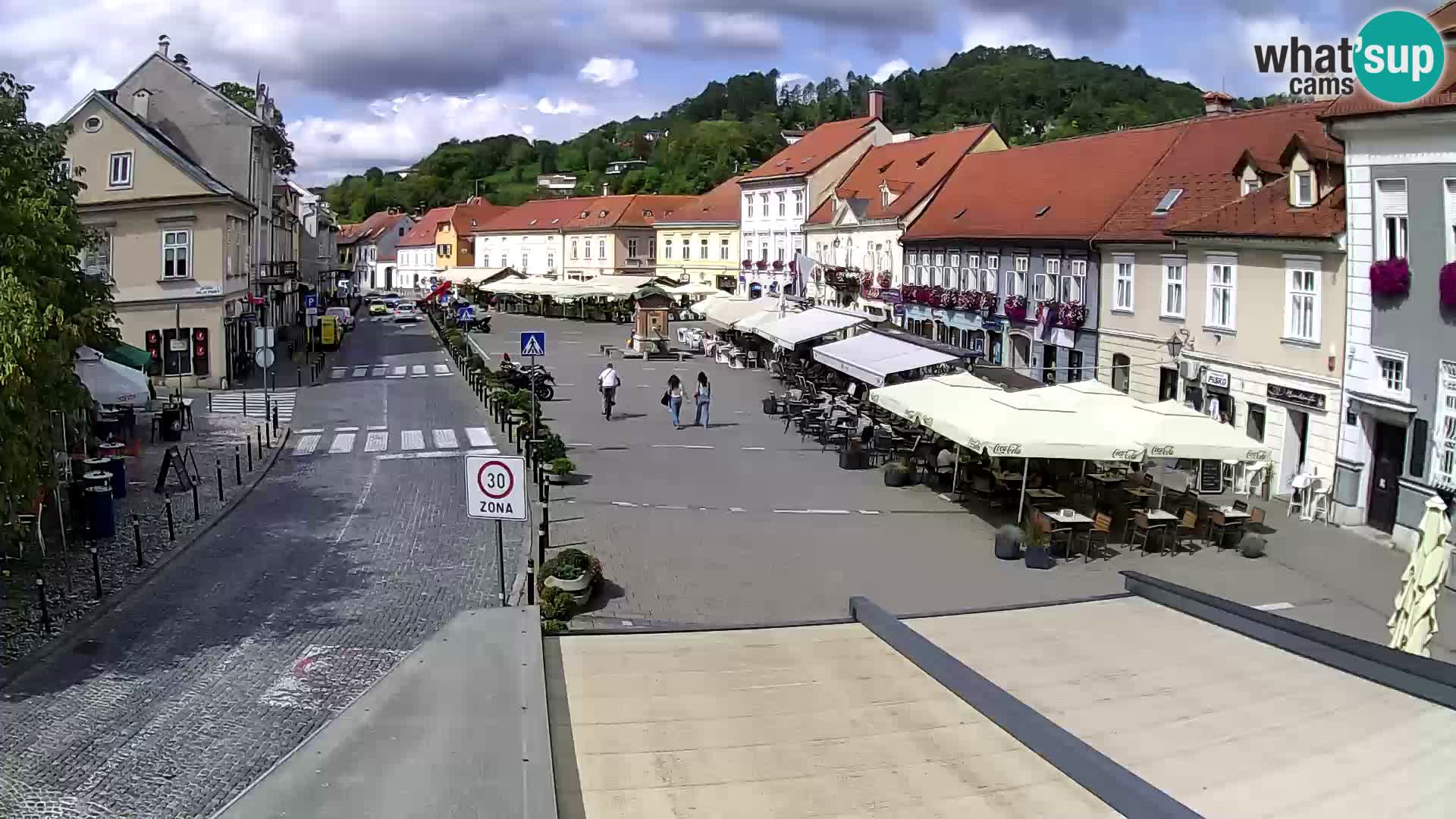 Samobor – Piazza centrale dedicata a re Tomislav
