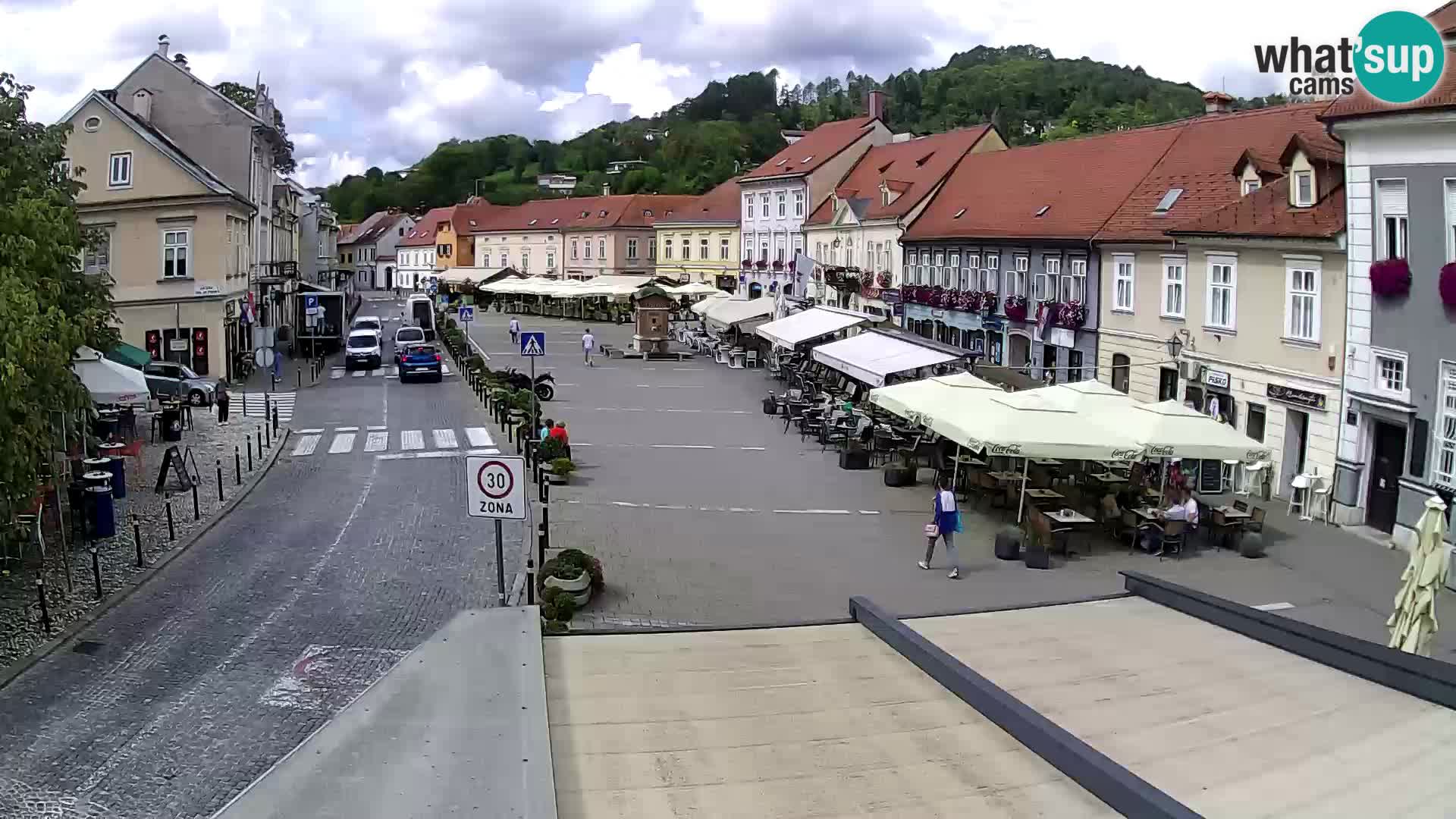 Samobor – Zentralen Platz von König Tomislav gewidmet