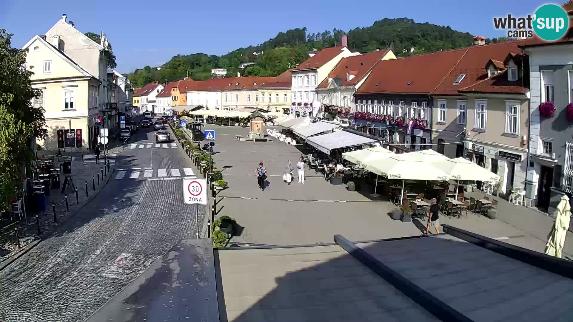 Samobor – Piazza centrale dedicata a re Tomislav