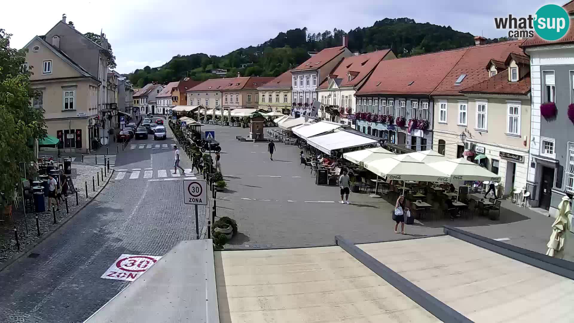 Samobor – Plaza central dedicado al rey Tomislav