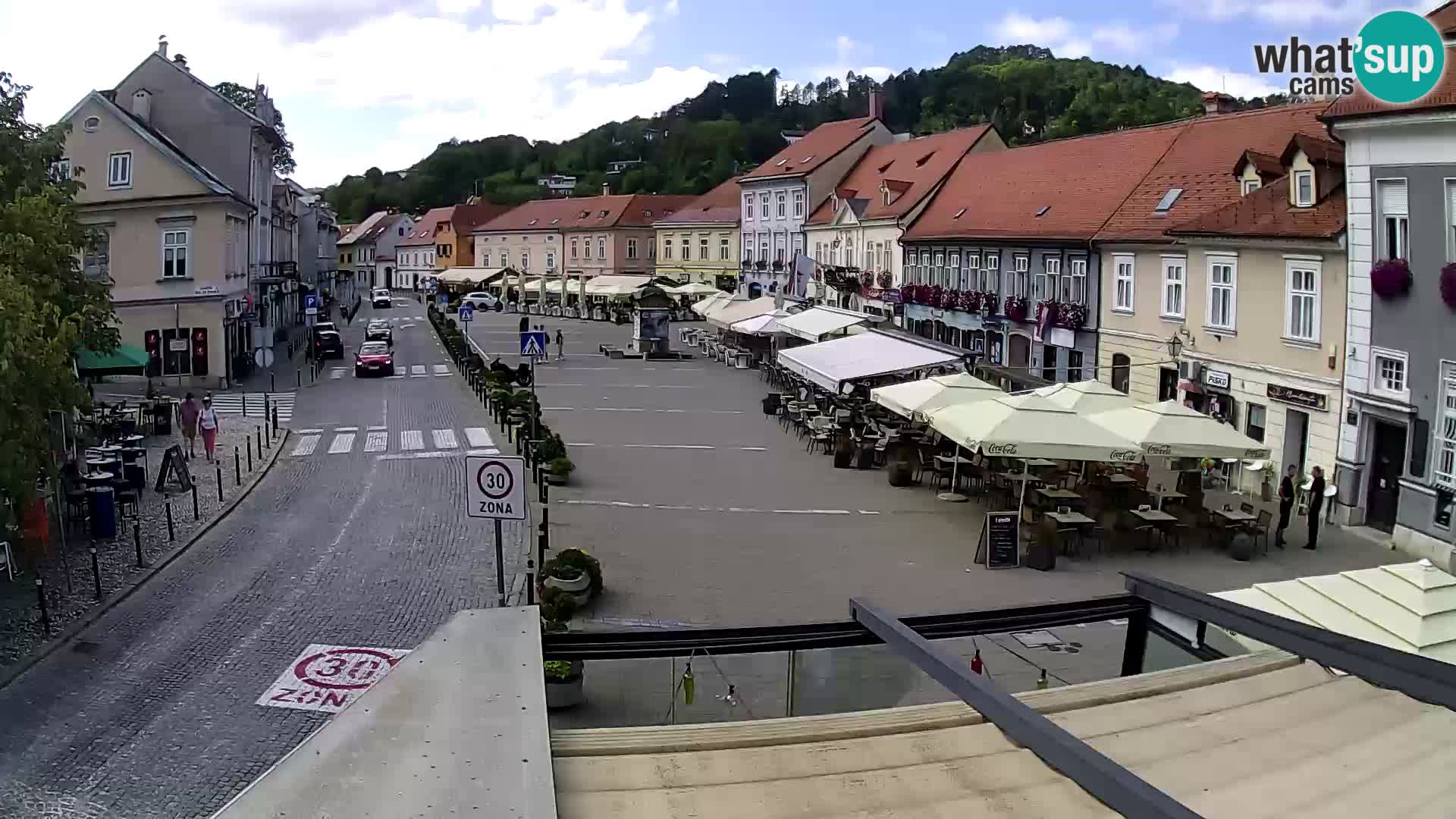 Samobor – Piazza centrale dedicata a re Tomislav
