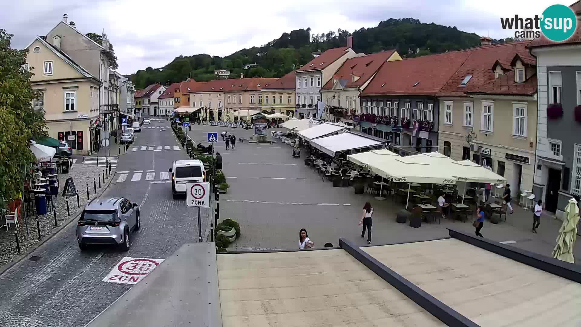 Samobor – Zentralen Platz von König Tomislav gewidmet