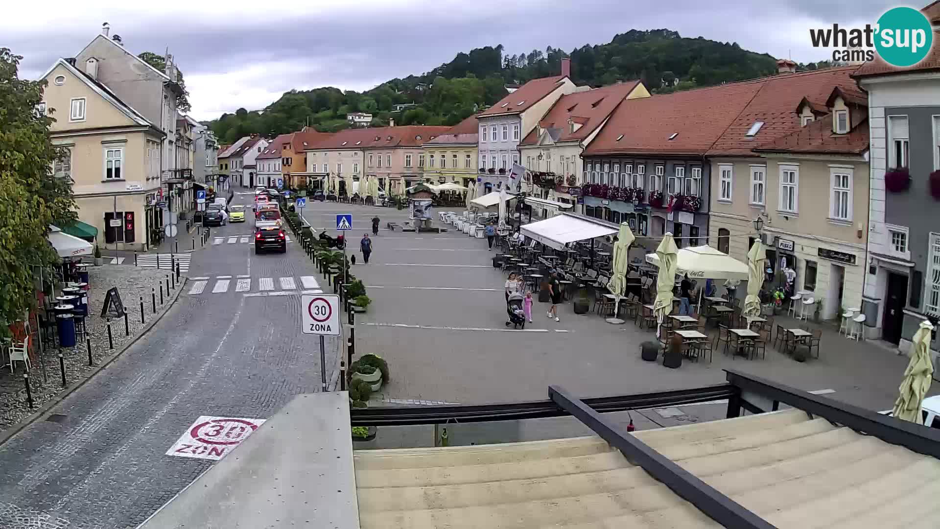 Samobor – Plaza central dedicado al rey Tomislav