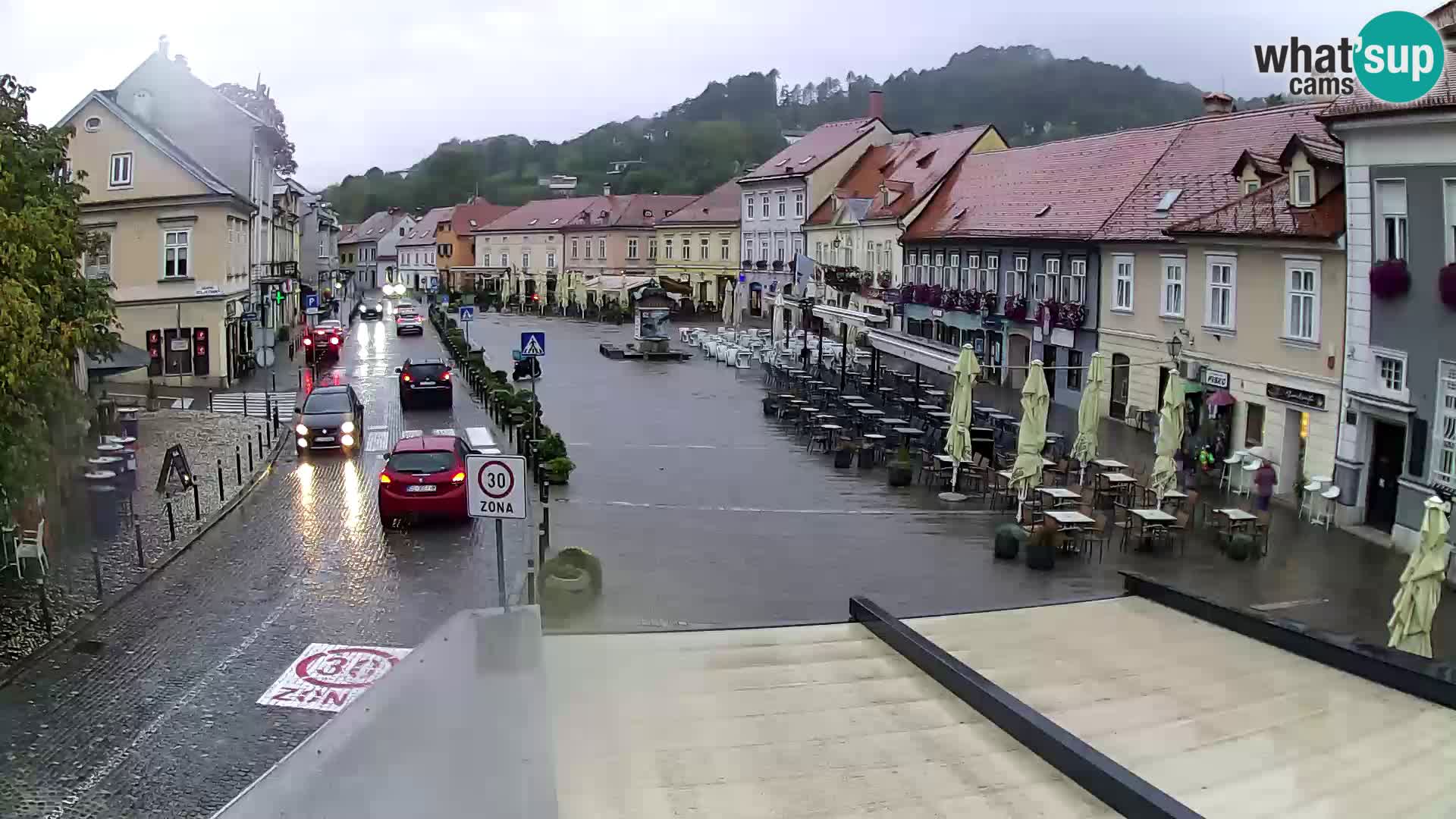 Samobor – Plaza central dedicado al rey Tomislav