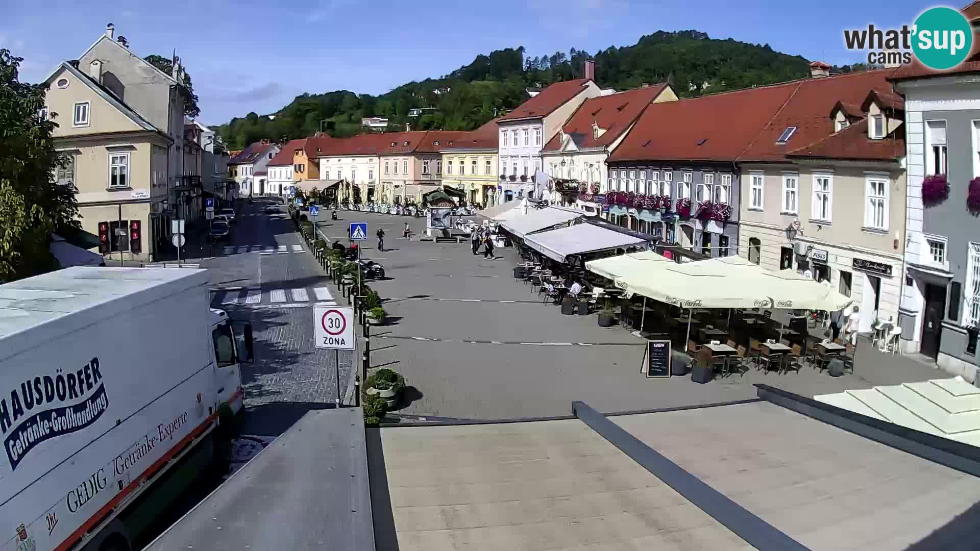 Samobor – Zentralen Platz von König Tomislav gewidmet