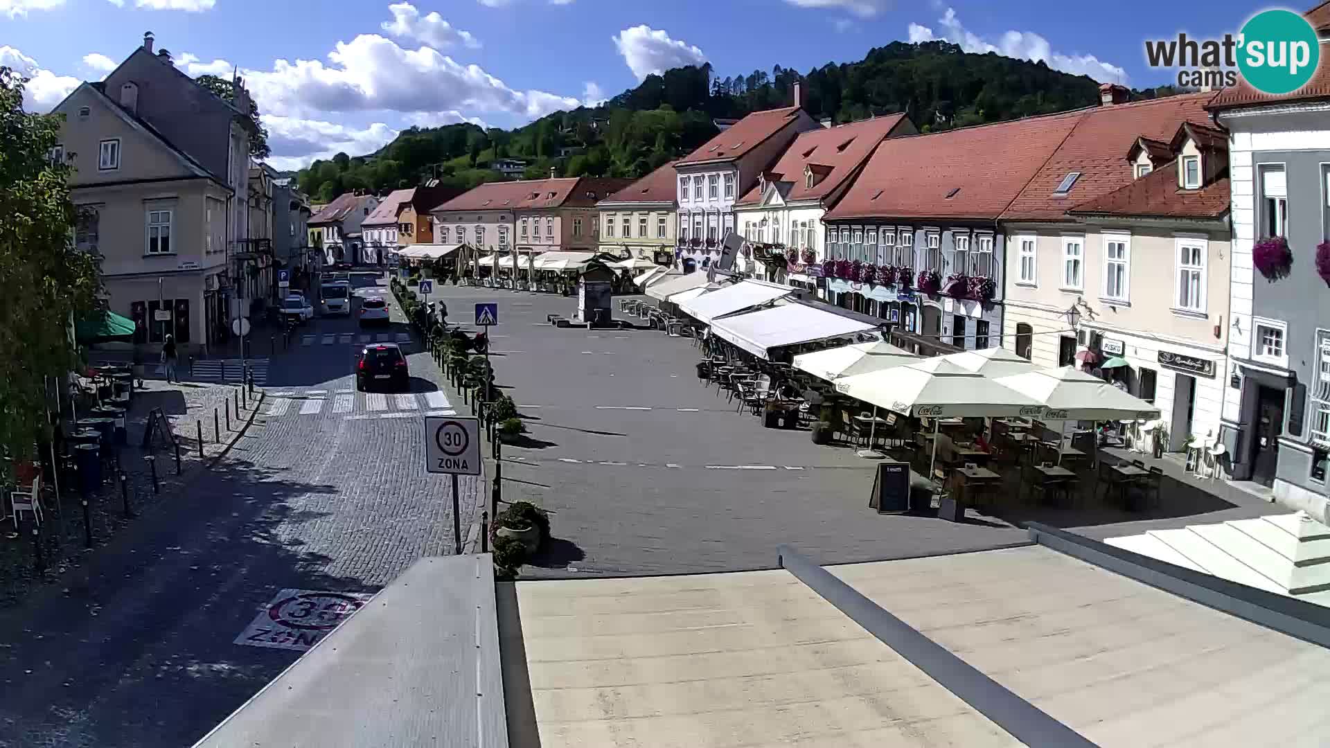 Samobor – Zentralen Platz von König Tomislav gewidmet
