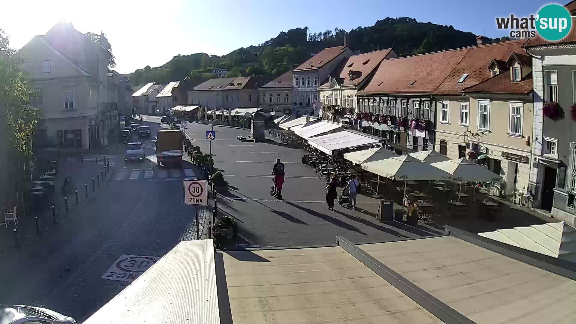 Samobor – Piazza centrale dedicata a re Tomislav