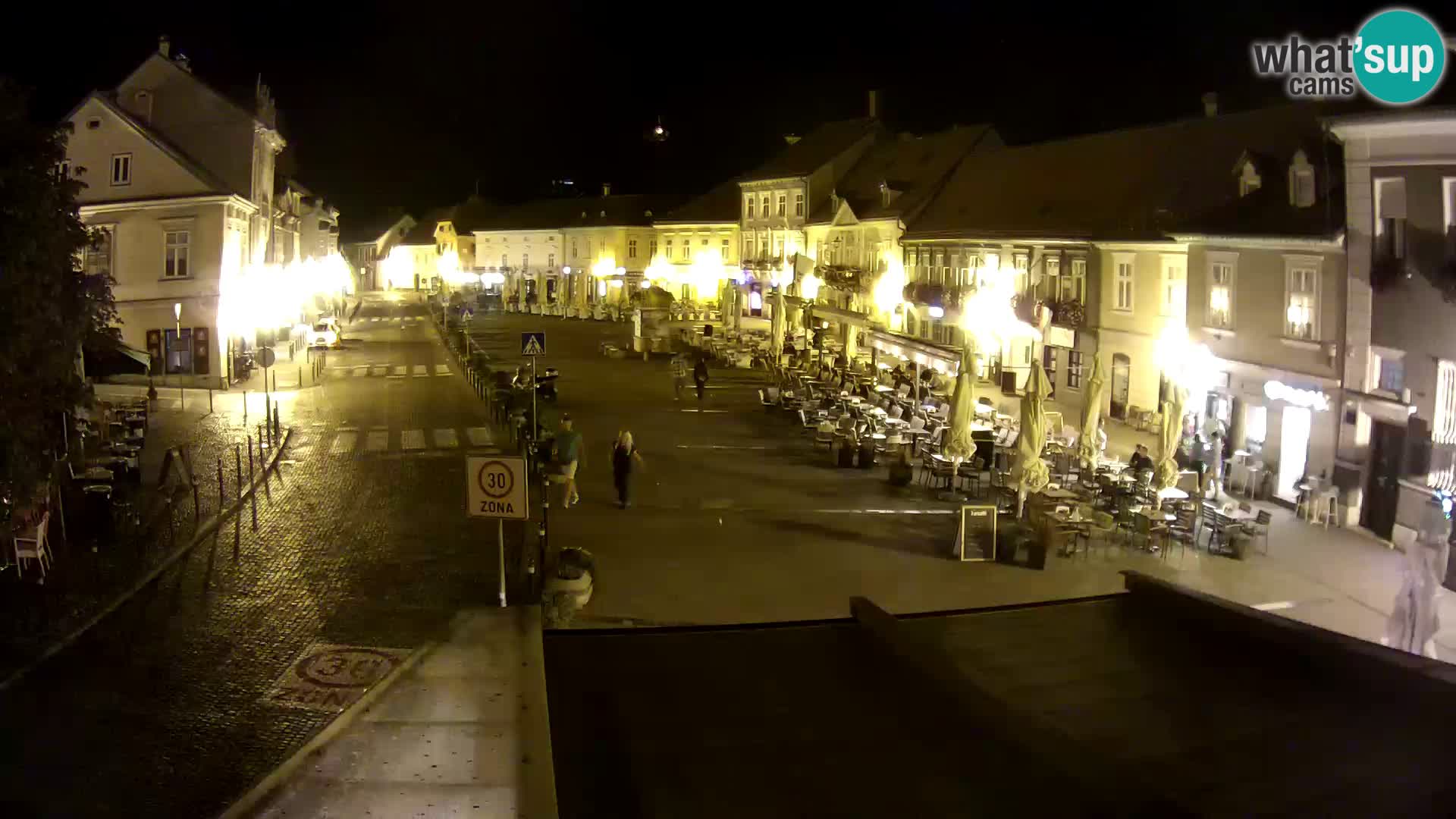 Samobor – Place centrale dédié au roi Tomislav