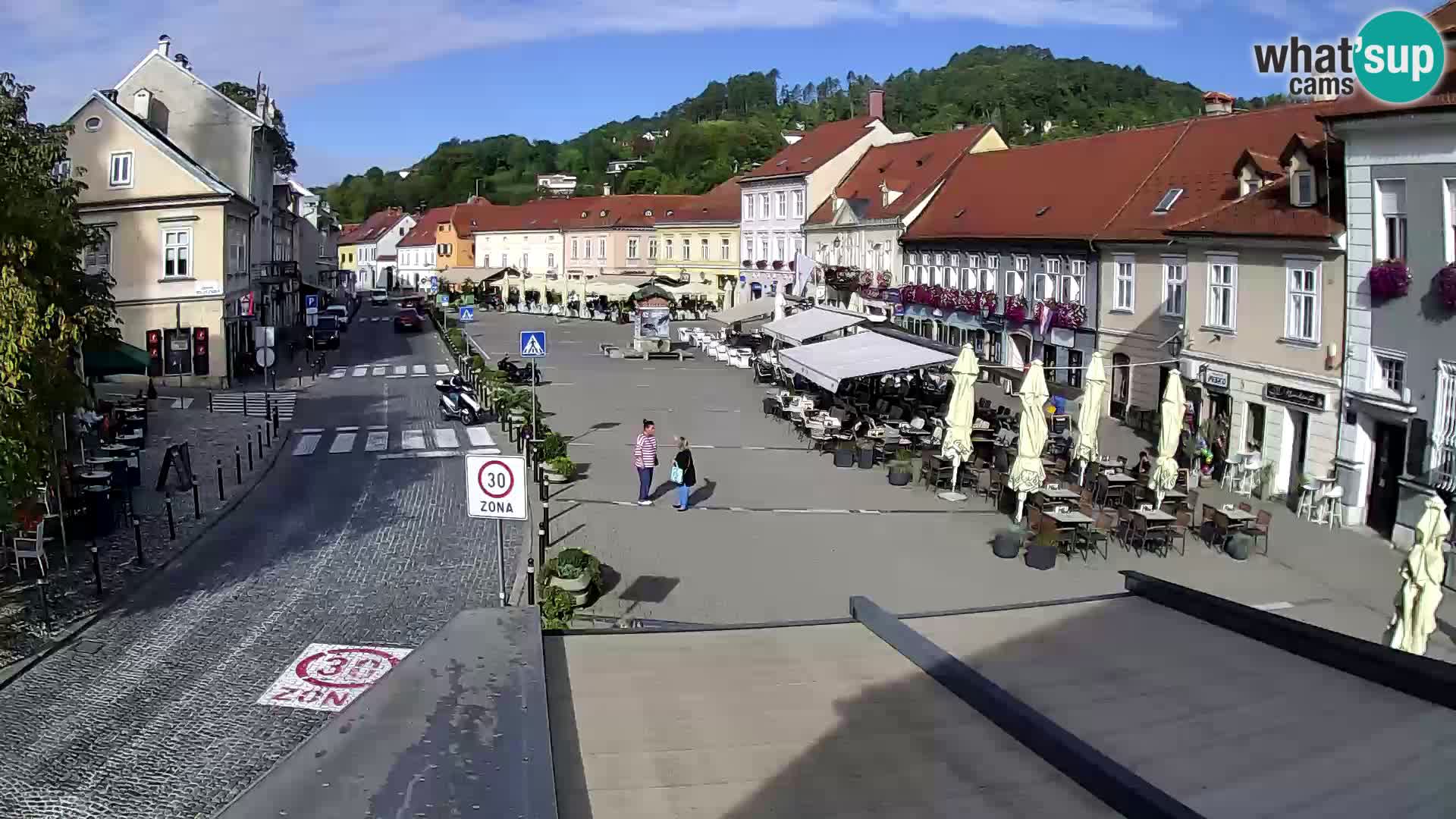 Samobor – Plaza central dedicado al rey Tomislav