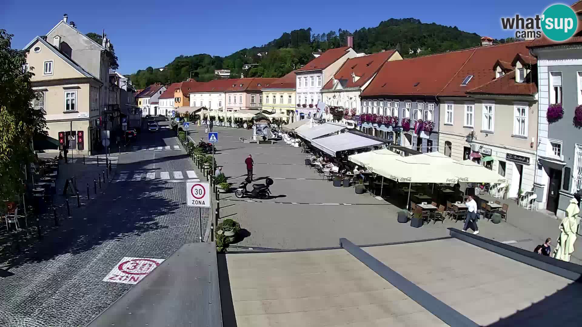 Samobor – Piazza centrale dedicata a re Tomislav