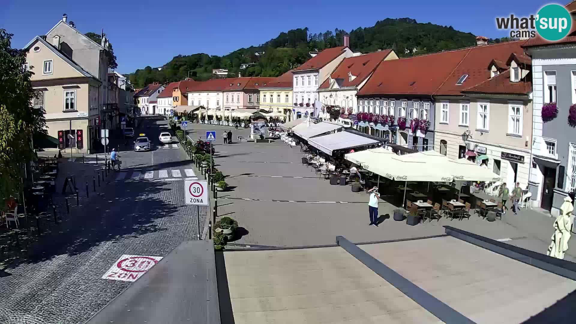 Samobor – Piazza centrale dedicata a re Tomislav