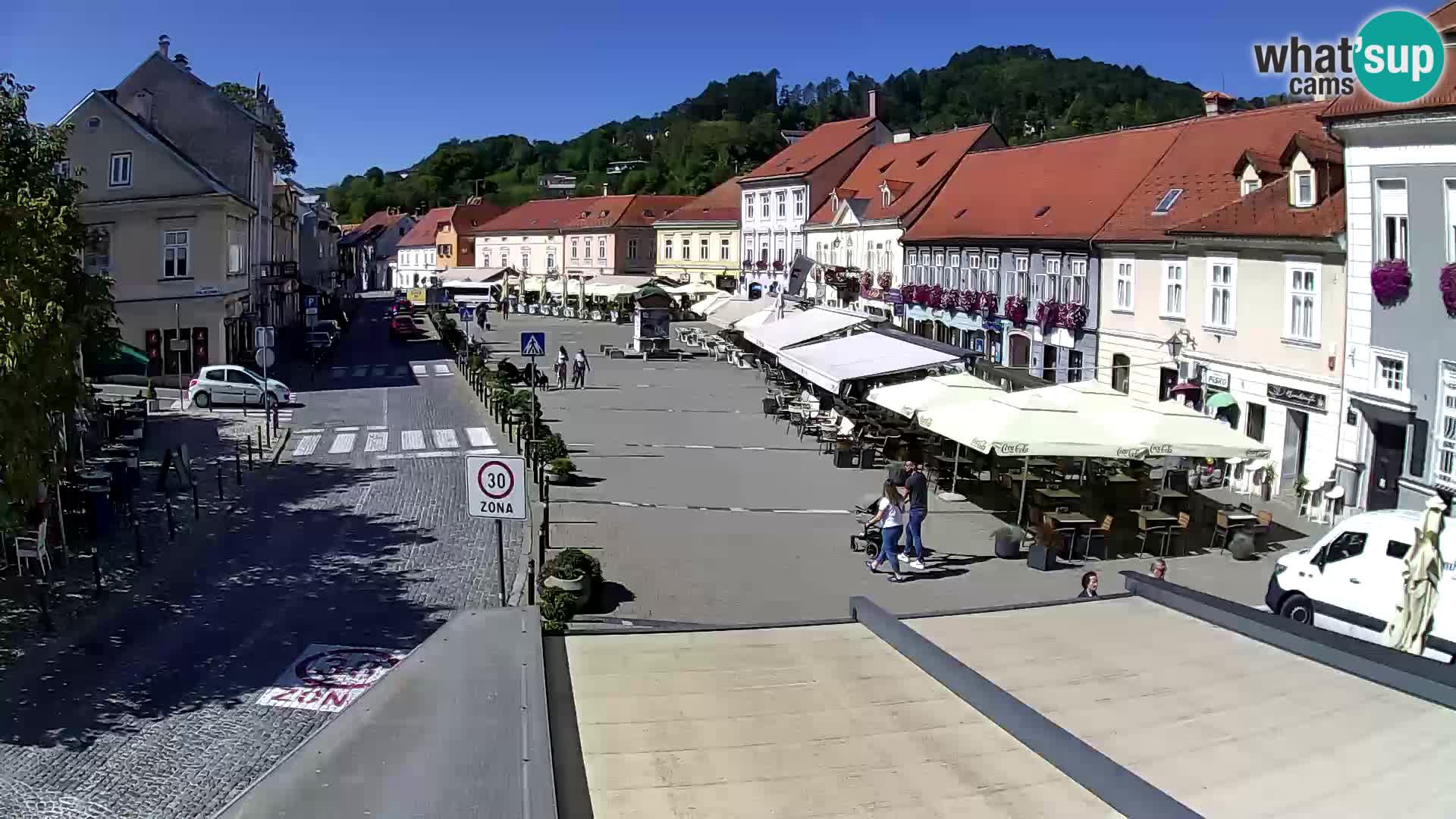 Samobor – Main square dedicated to King Tomislav