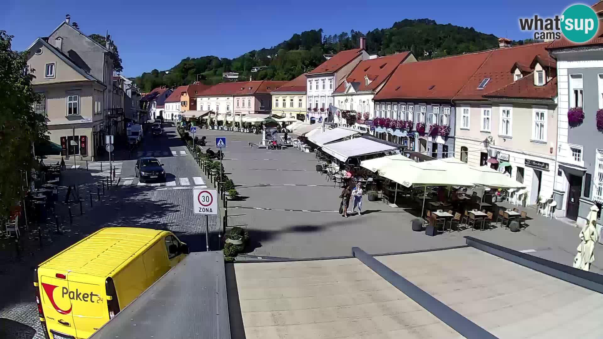 Samobor – Main square dedicated to King Tomislav