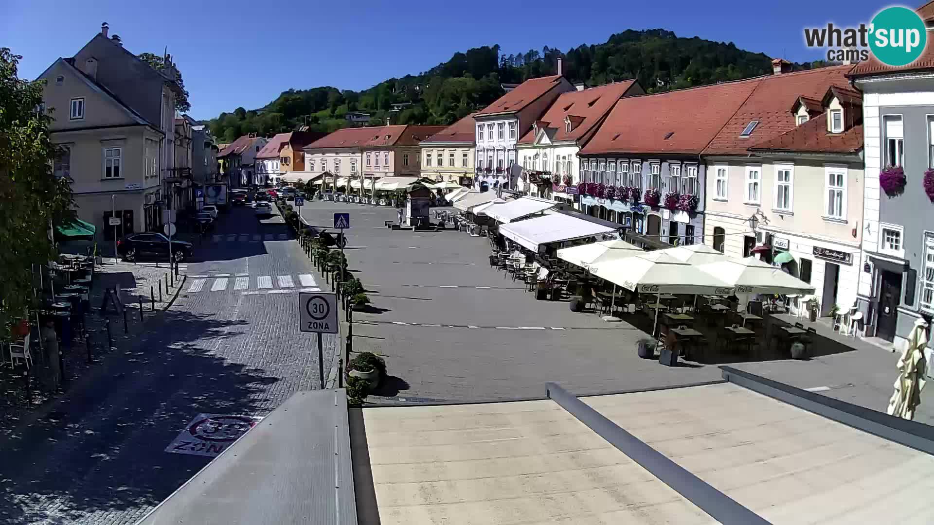 Samobor – Plaza central dedicado al rey Tomislav