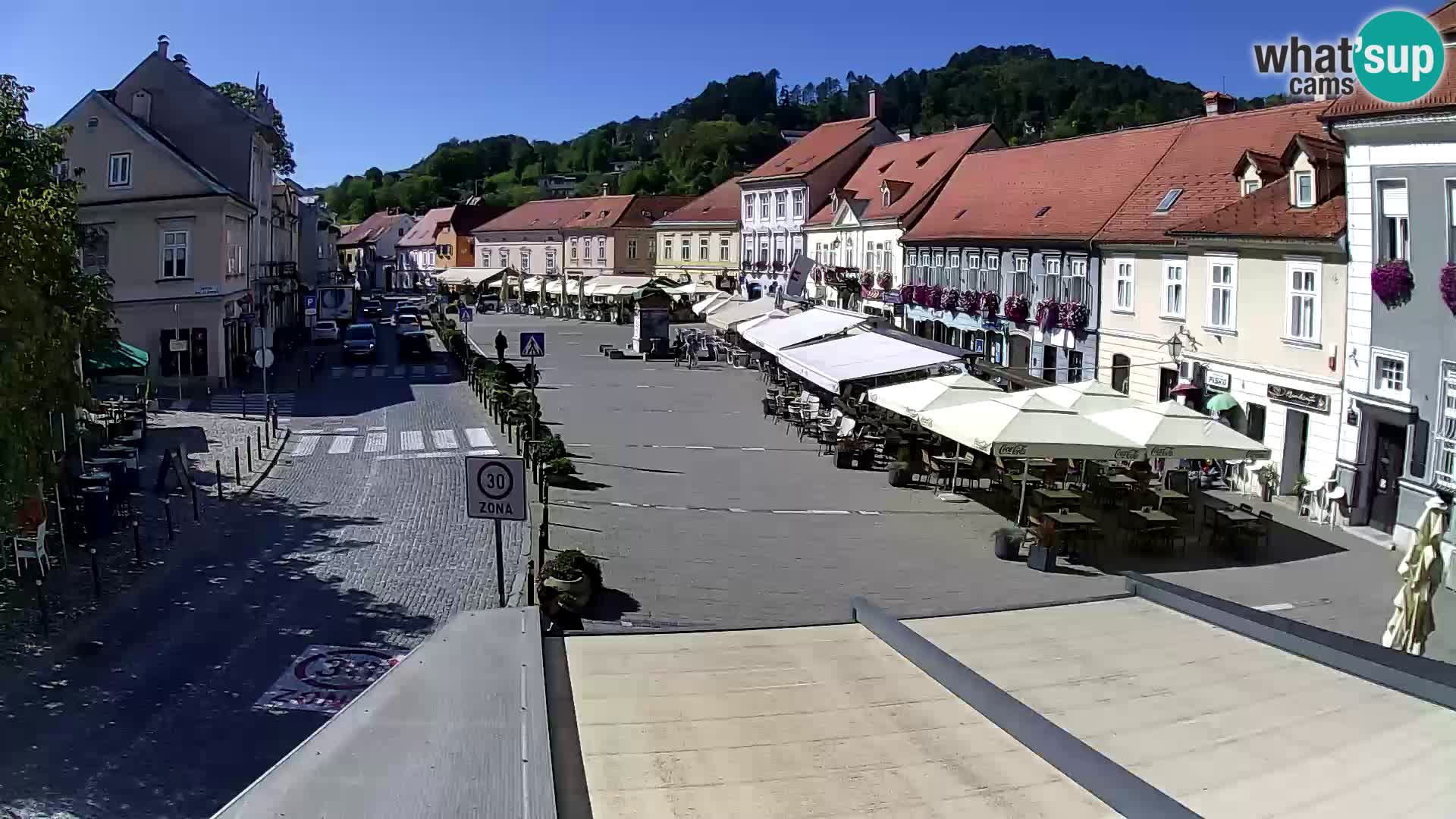 Samobor – Zentralen Platz von König Tomislav gewidmet