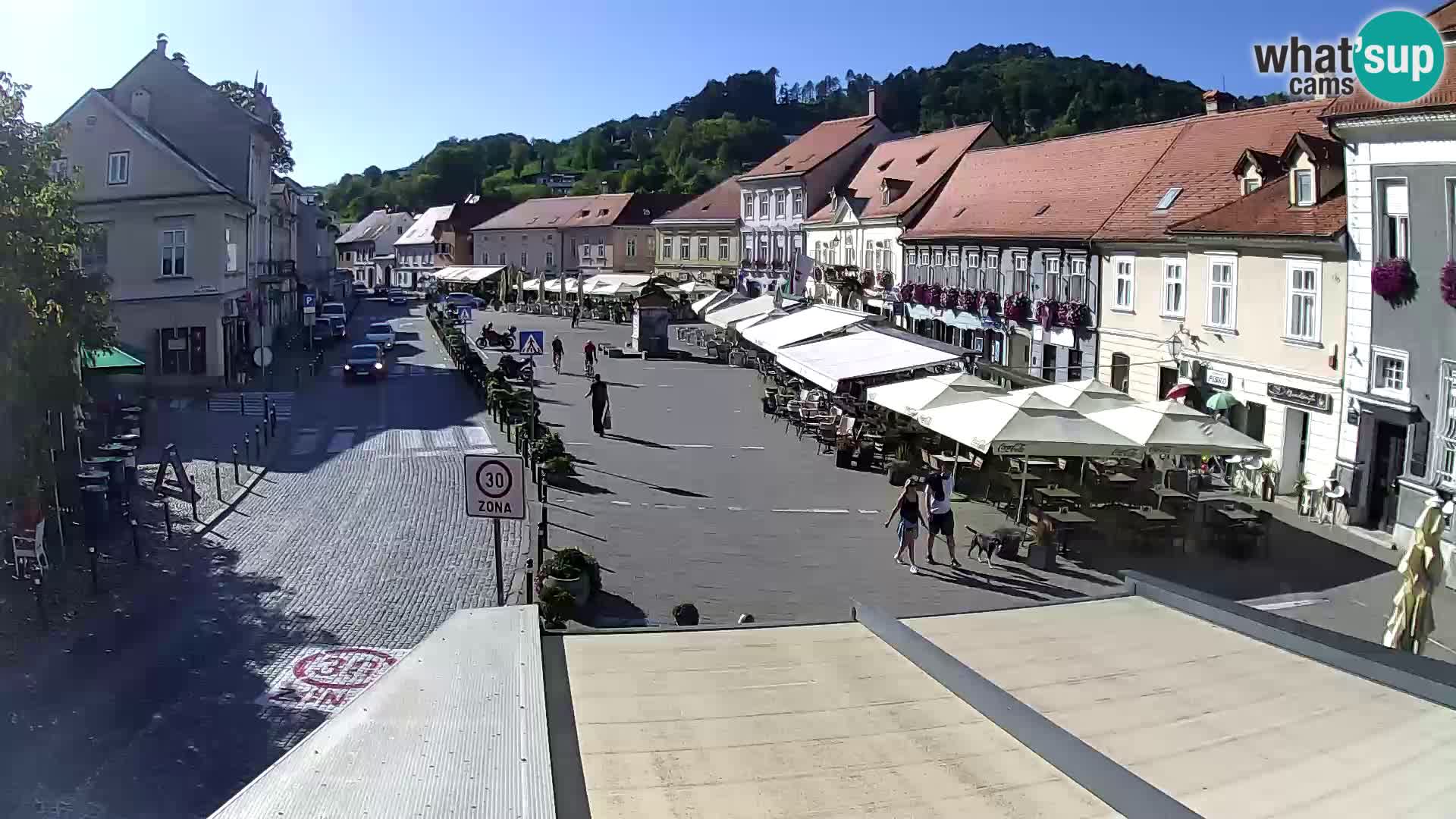 Samobor – Plaza central dedicado al rey Tomislav