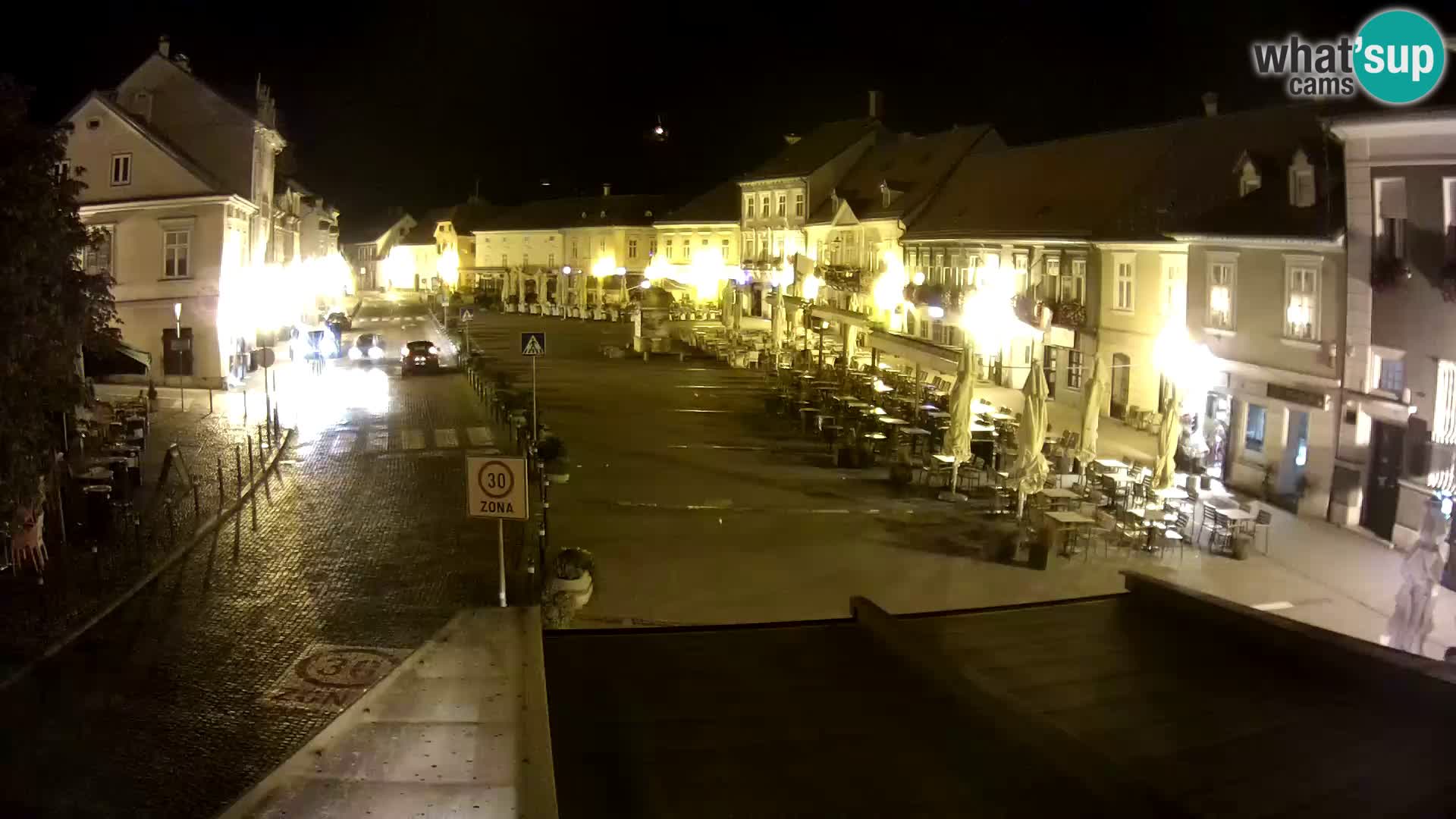 Samobor – Place centrale dédié au roi Tomislav