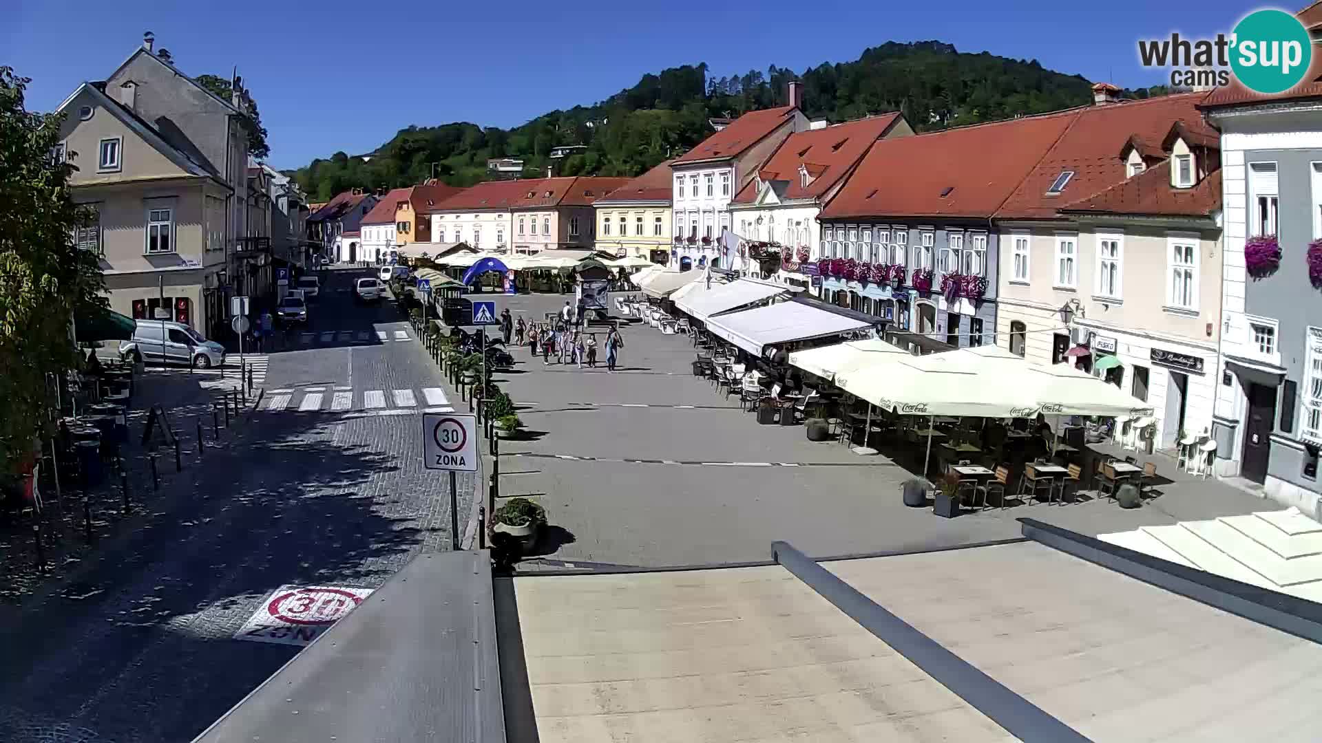 Samobor – Piazza centrale dedicata a re Tomislav