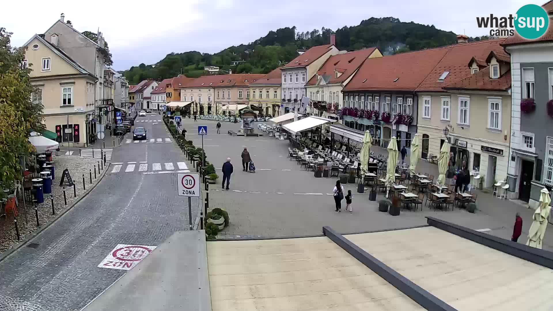 Samobor – Zentralen Platz von König Tomislav gewidmet