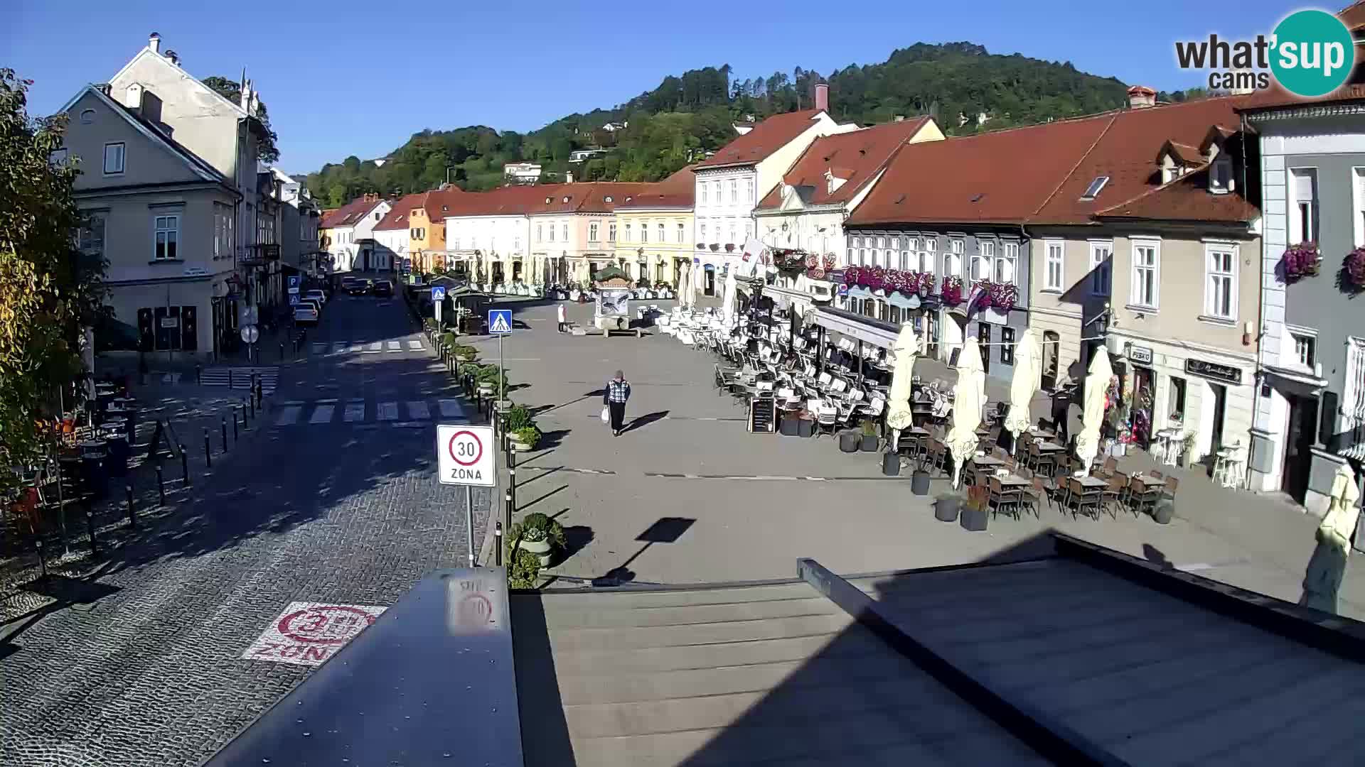 Samobor – Piazza centrale dedicata a re Tomislav