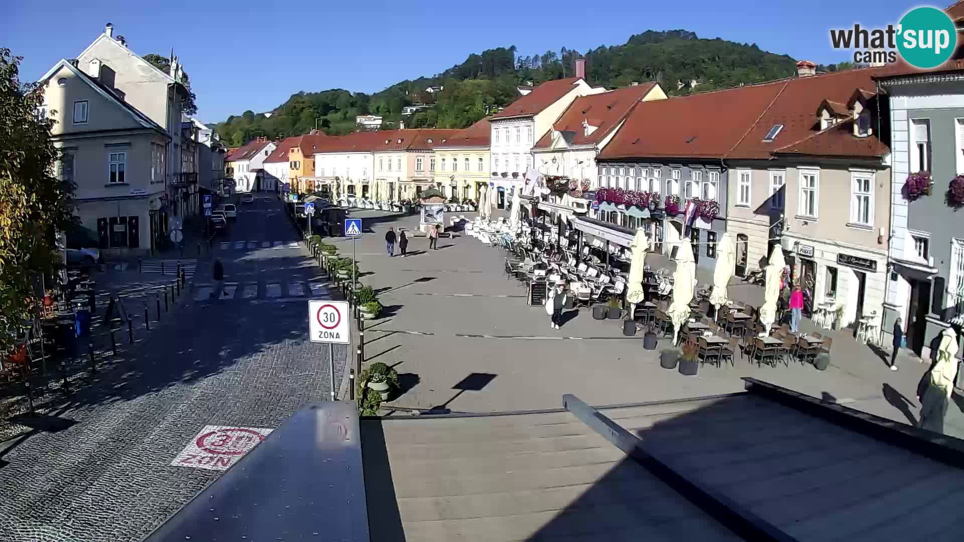Samobor – Piazza centrale dedicata a re Tomislav