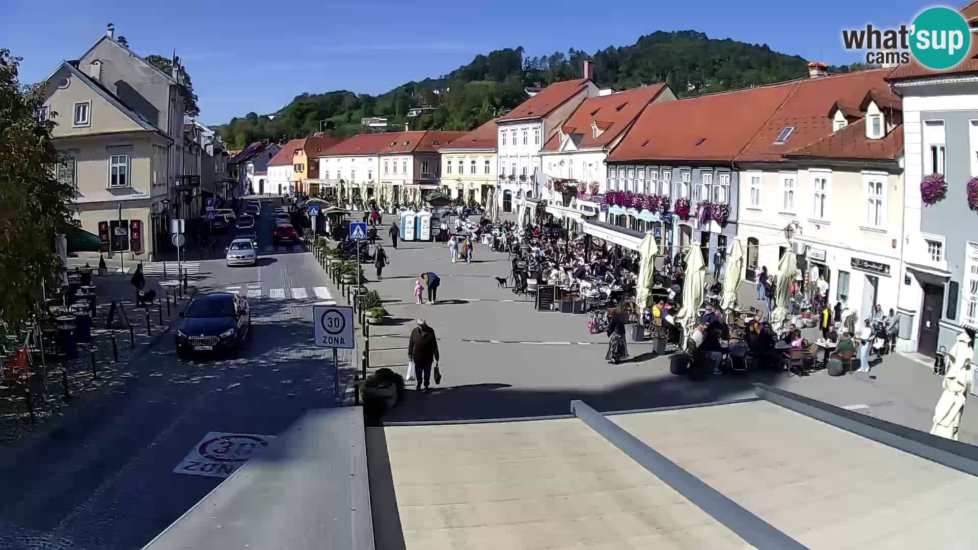 Samobor – Piazza centrale dedicata a re Tomislav