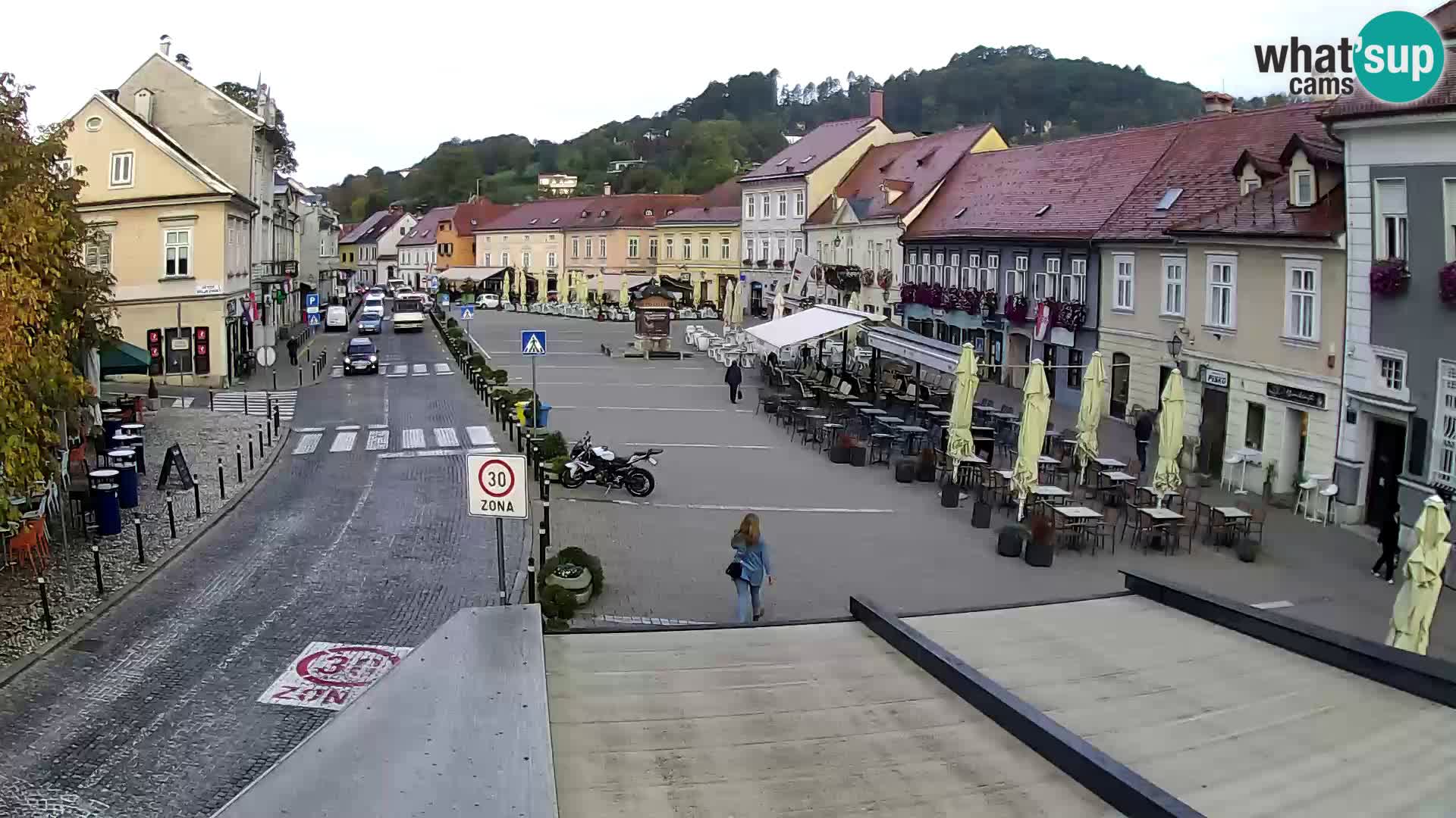 Samobor – Plaza central dedicado al rey Tomislav