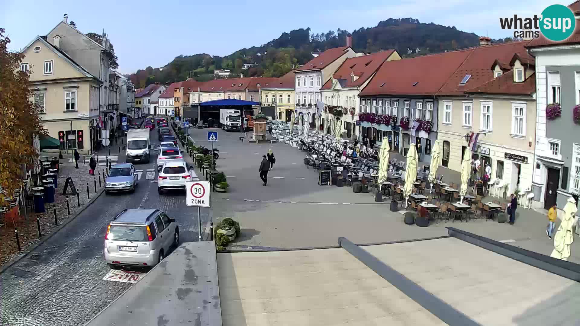 Samobor – Plaza central dedicado al rey Tomislav