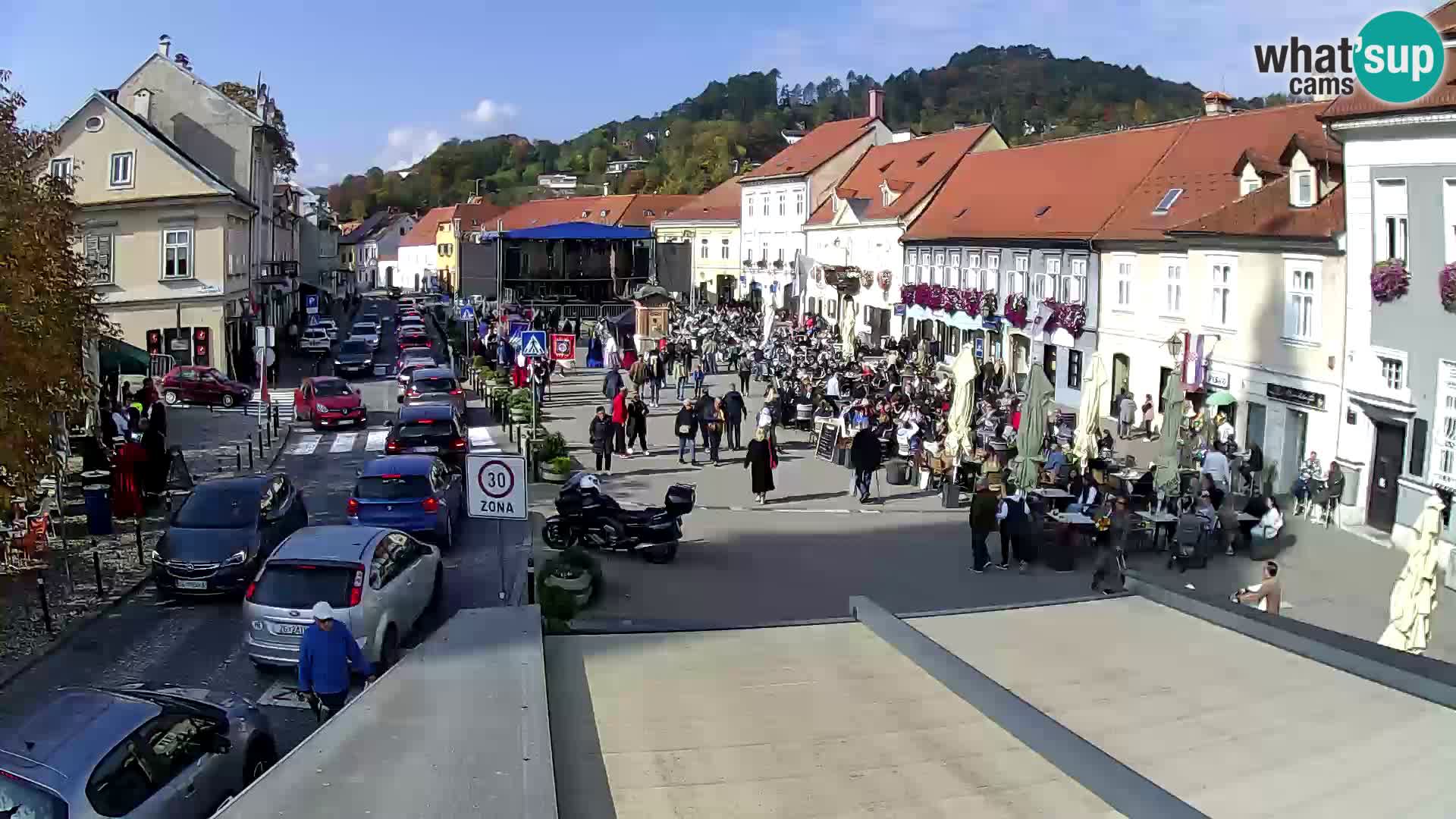 Samobor – Piazza centrale dedicata a re Tomislav