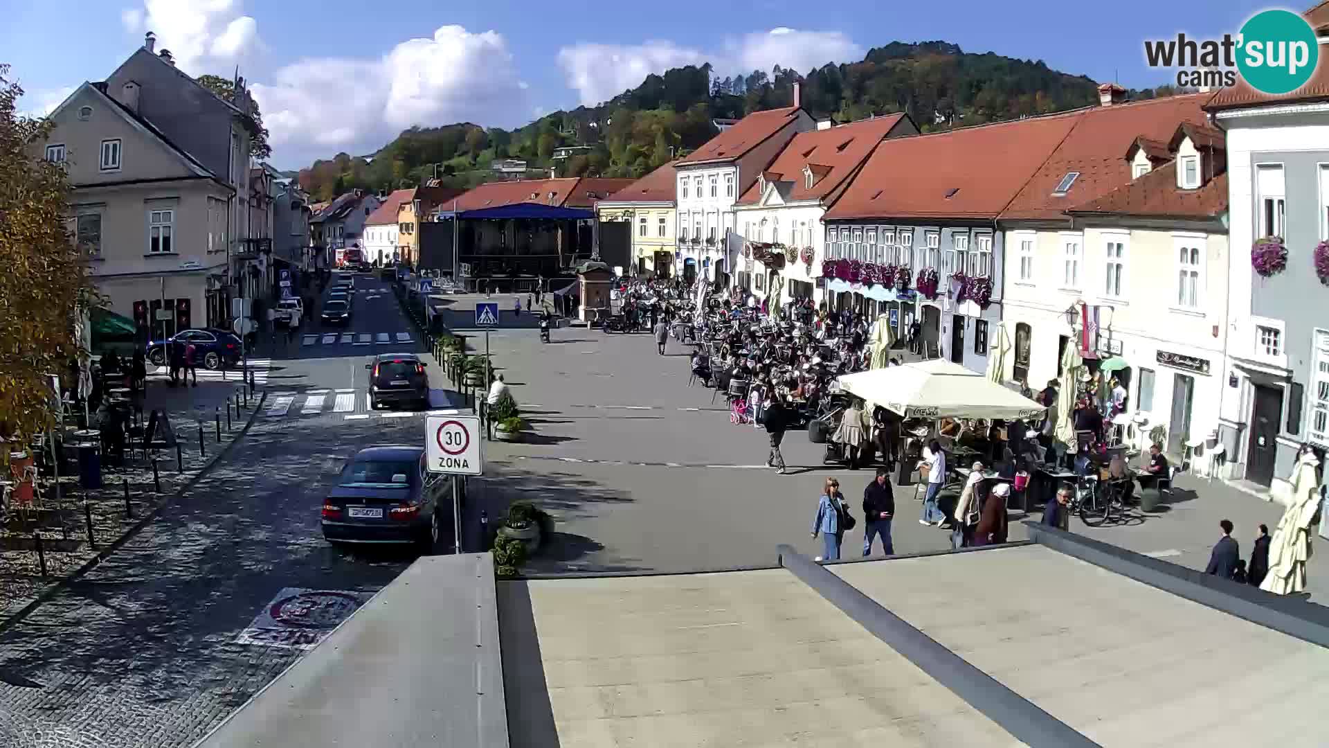 Samobor – Plaza central dedicado al rey Tomislav