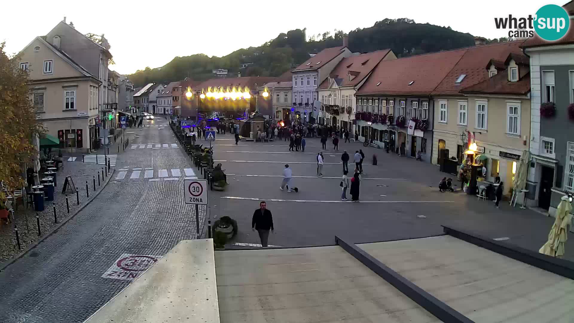 Samobor – Plaza central dedicado al rey Tomislav