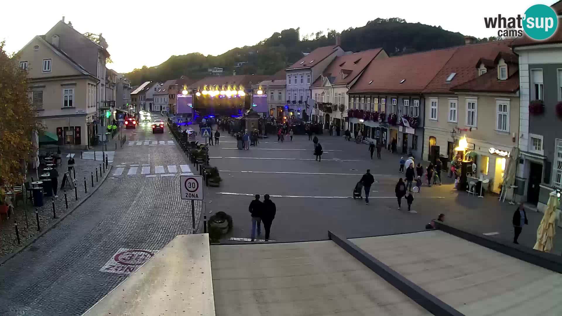 Samobor – Plaza central dedicado al rey Tomislav