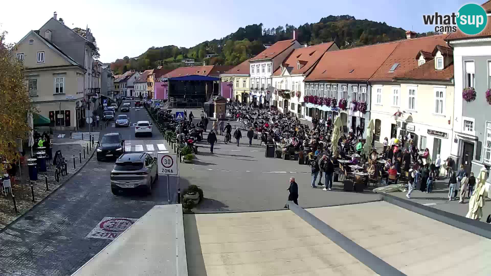 Samobor – Plaza central dedicado al rey Tomislav