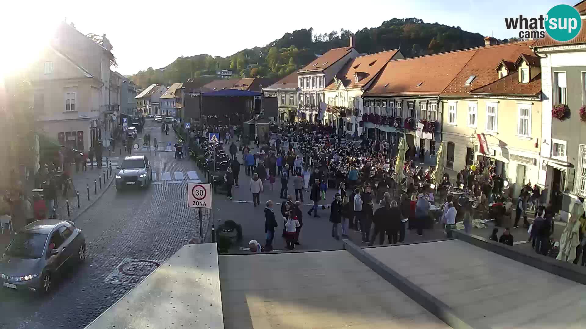 Samobor – Plaza central dedicado al rey Tomislav