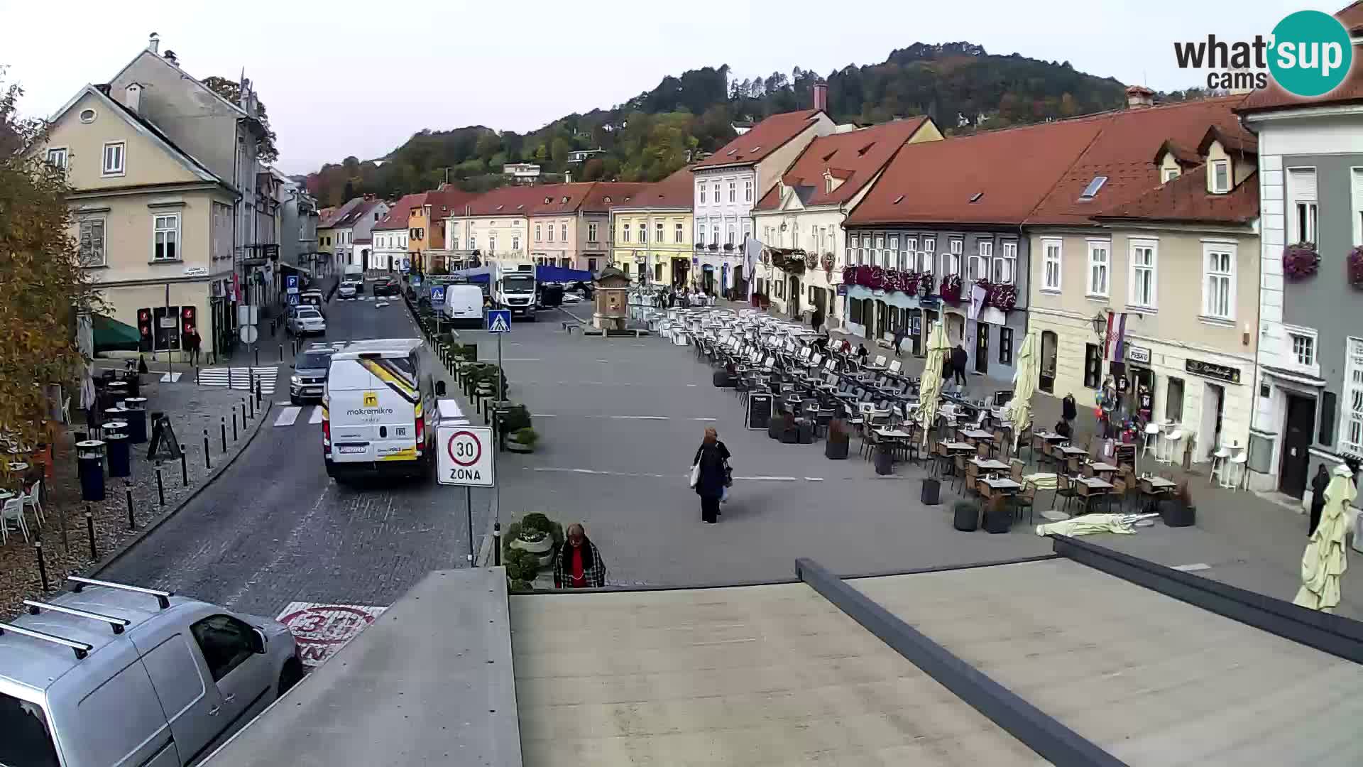 Samobor – Plaza central dedicado al rey Tomislav