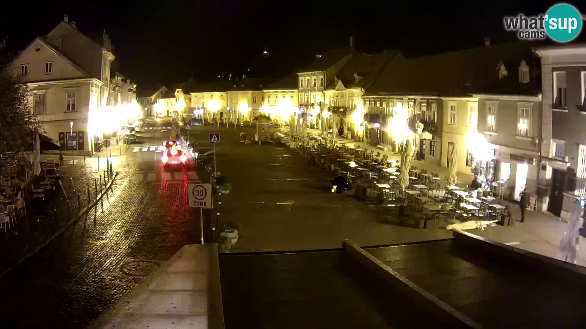 Samobor – Place centrale dédié au roi Tomislav
